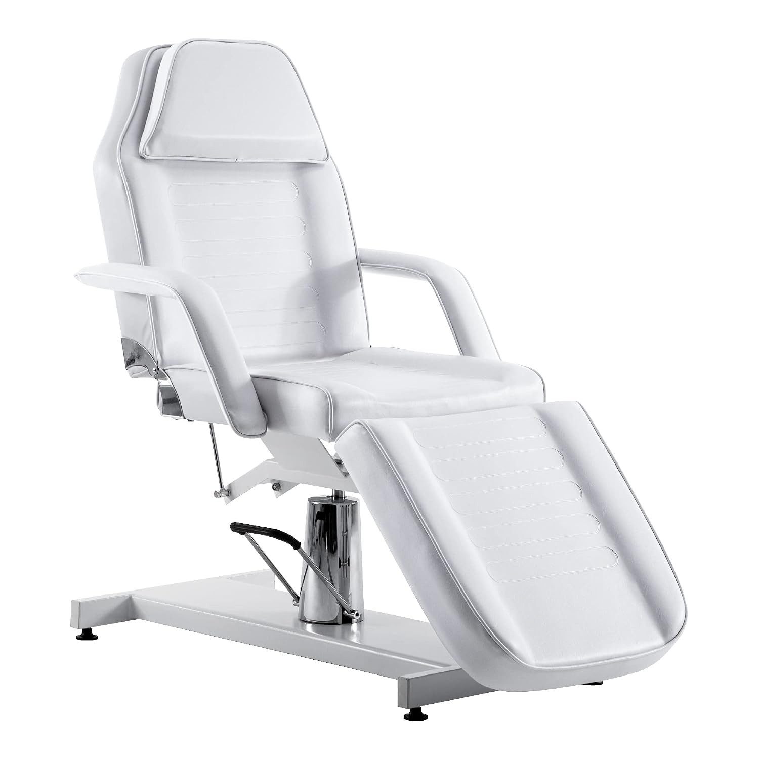 Barberpub Massageliege Barberpub hydraulische Kosmetikliege 0006-N, Therapieliege 360 Grad drehbar, höhenverstellbar