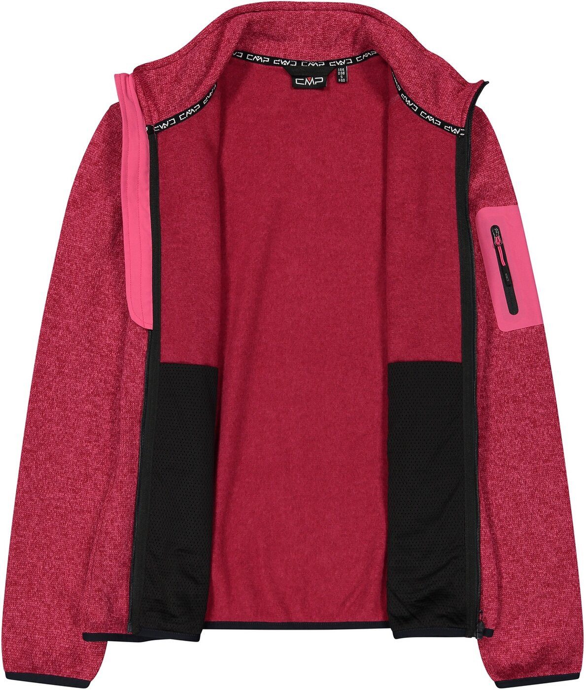 CMP Fleecejacke WOMAN JACKET CARMINIO-DARKER günstig online kaufen