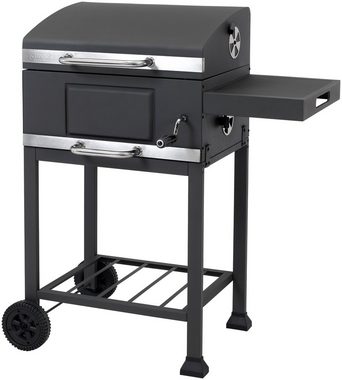 Tepro Holzkohlegrill Toronto Basic, BxTxH: 89,5x60,5x103 cm