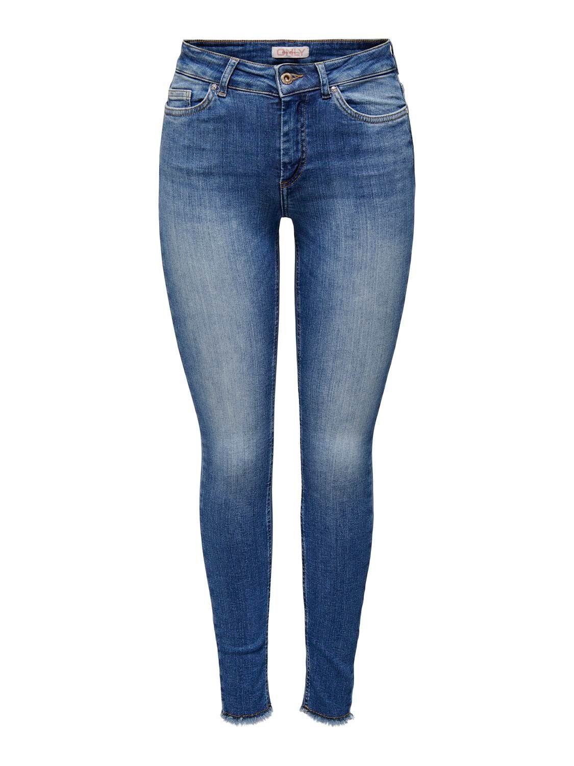 Ankle-Jeans ONLBLUSH MID SK ANK RW DNM REA1319 NOOS