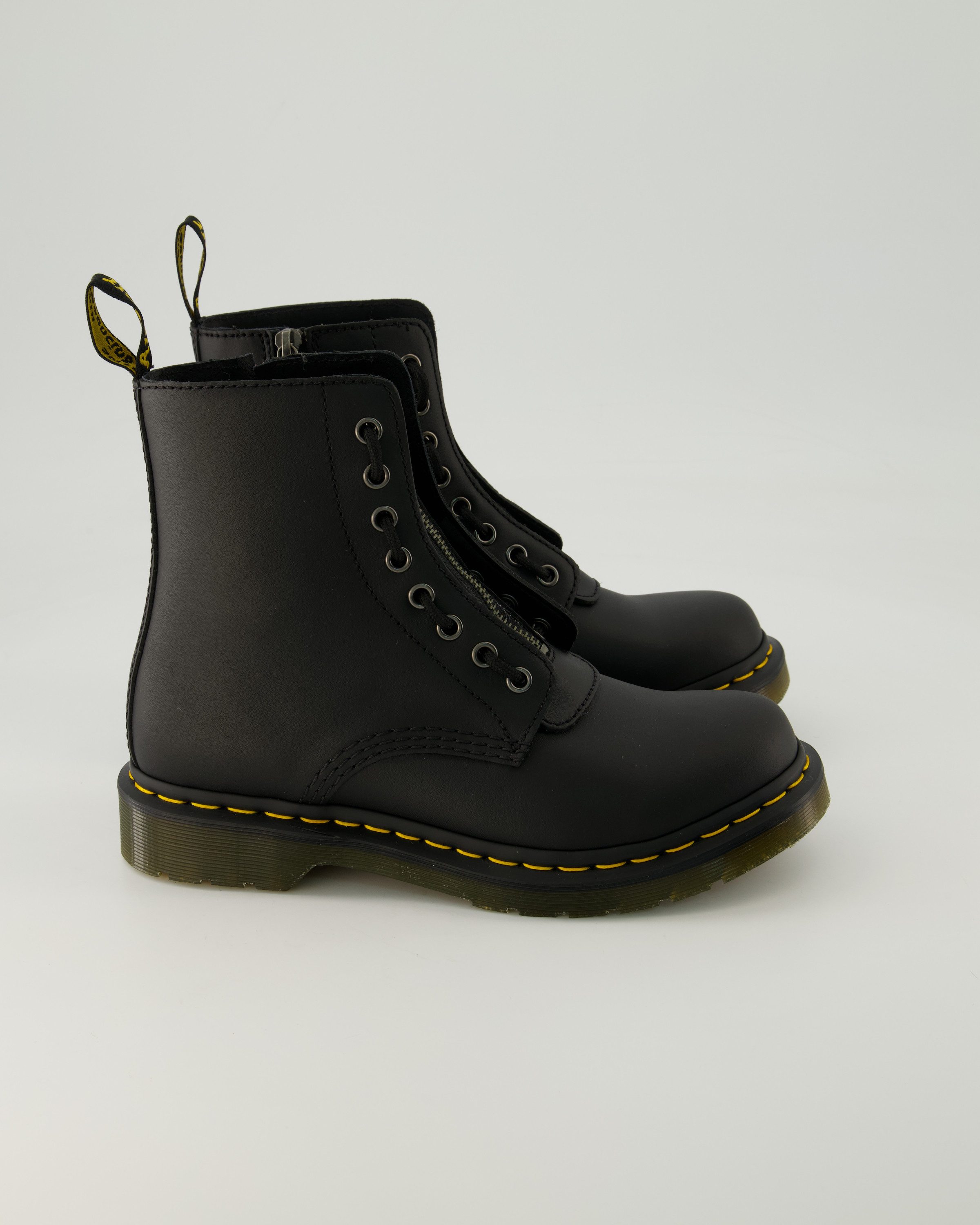DR. MARTENS 1460 Pascal Front Zip Bikerboots Obermaterial: Leder günstig online kaufen