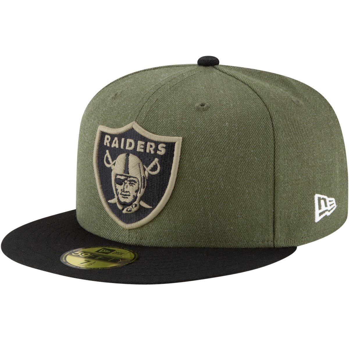 Service New Era Fitted Cap Oakland to Salute NFL Raiders 59Fifty