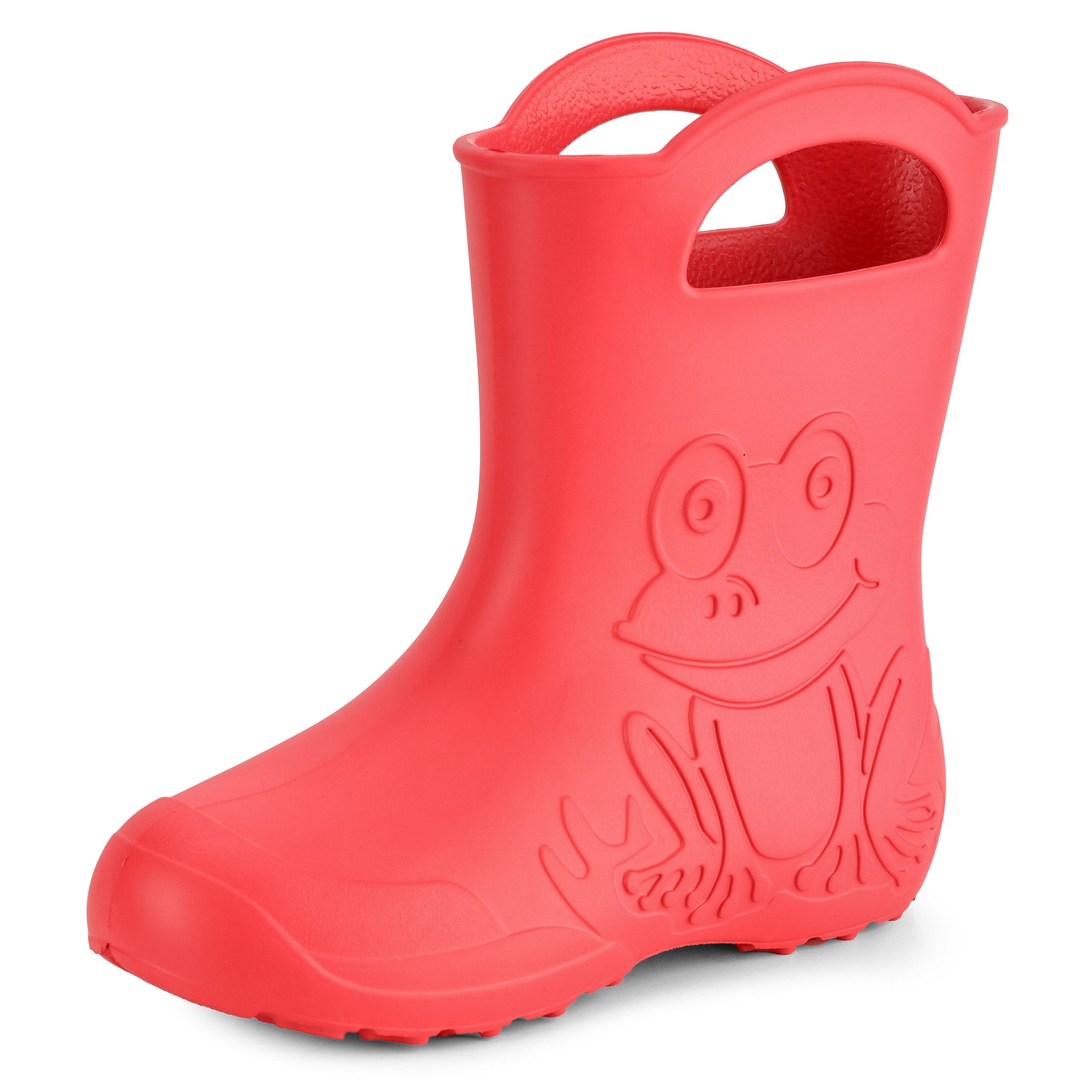 Ladeheid EVA Regenschuhe für Frauen LA-CA-09 Gummistiefel Damen federleichte Gartenschuhe mit Griffen