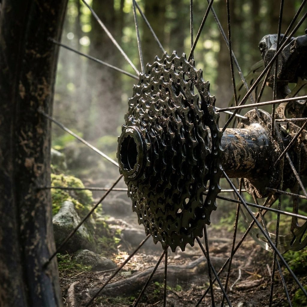 KMC Zahnkranz KMC REACT Kassette 10-fach, 11-36Z, Schwarz - Shimano HG kompatibel