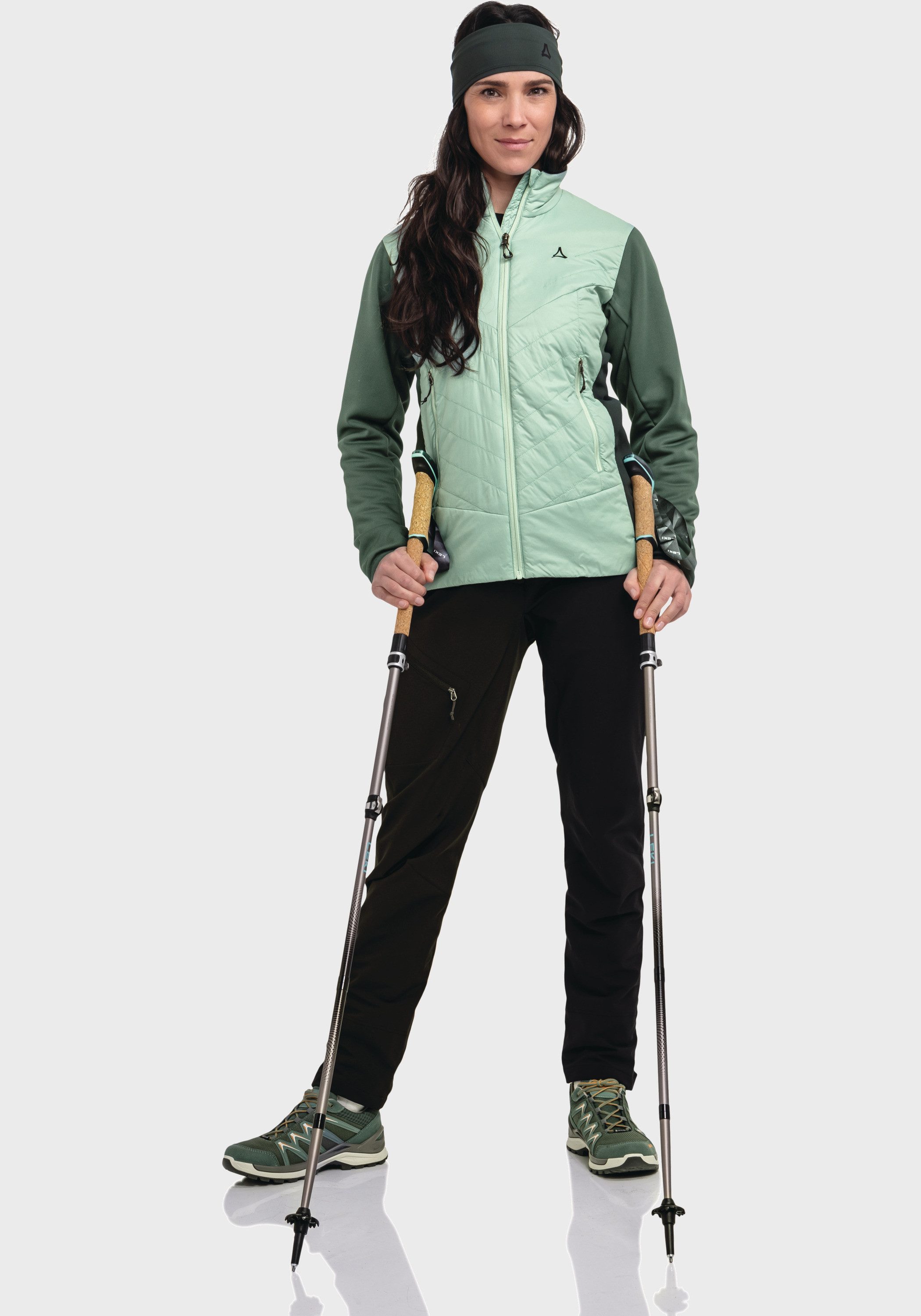 Schöffel Fleecejacke Hiking Hybrid Jk Style Cascata WMS