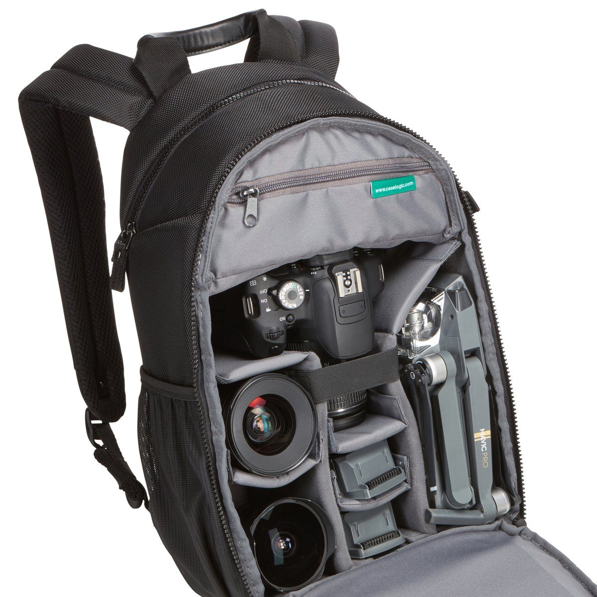 Kinder Teens (Gr. 128 - 182) Case Logic Kameratasche Bryker Rucksack, zum Schutz einer Vielzahl von DSLR- und Drohnengeräten