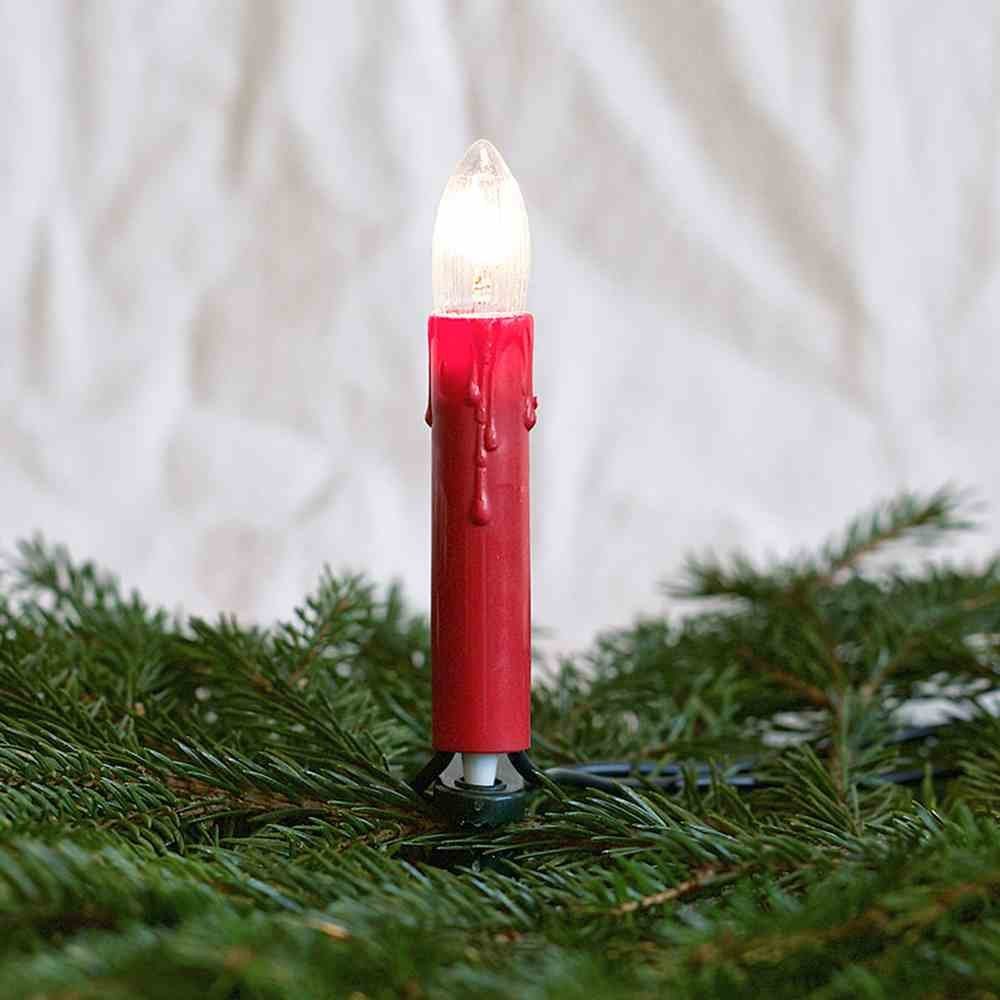 Rotpfeil Lichterkette ROTPFEIL Top-Lichterkette 15-teilig klar, geriffelt, 16 V 3 W Toplamp