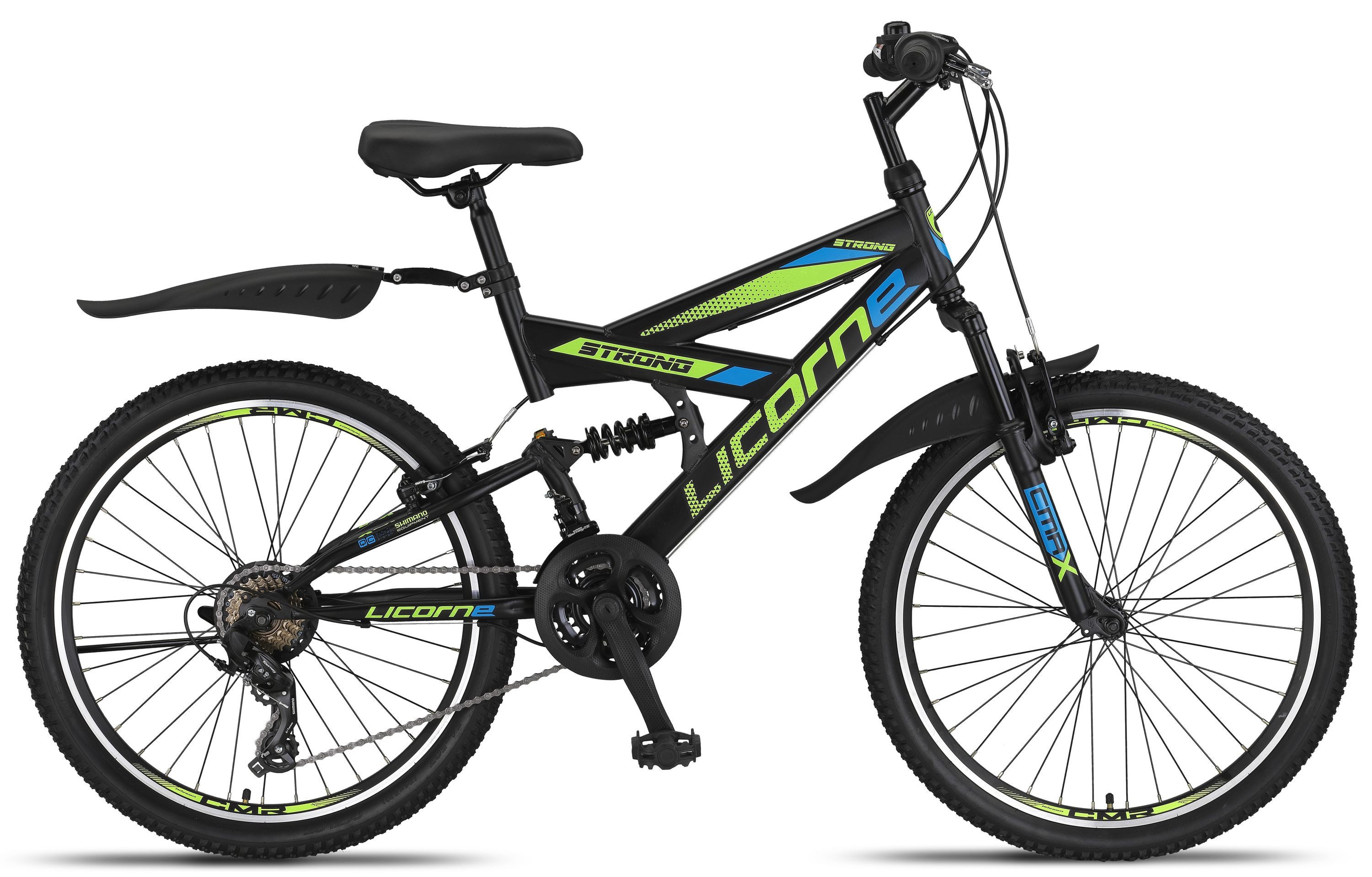Thumbnail - Licorne Bike Mountainbike Licorne Bike Strong V Premium Mountainbike in 24 und 26 Zoll - Fahrrad
