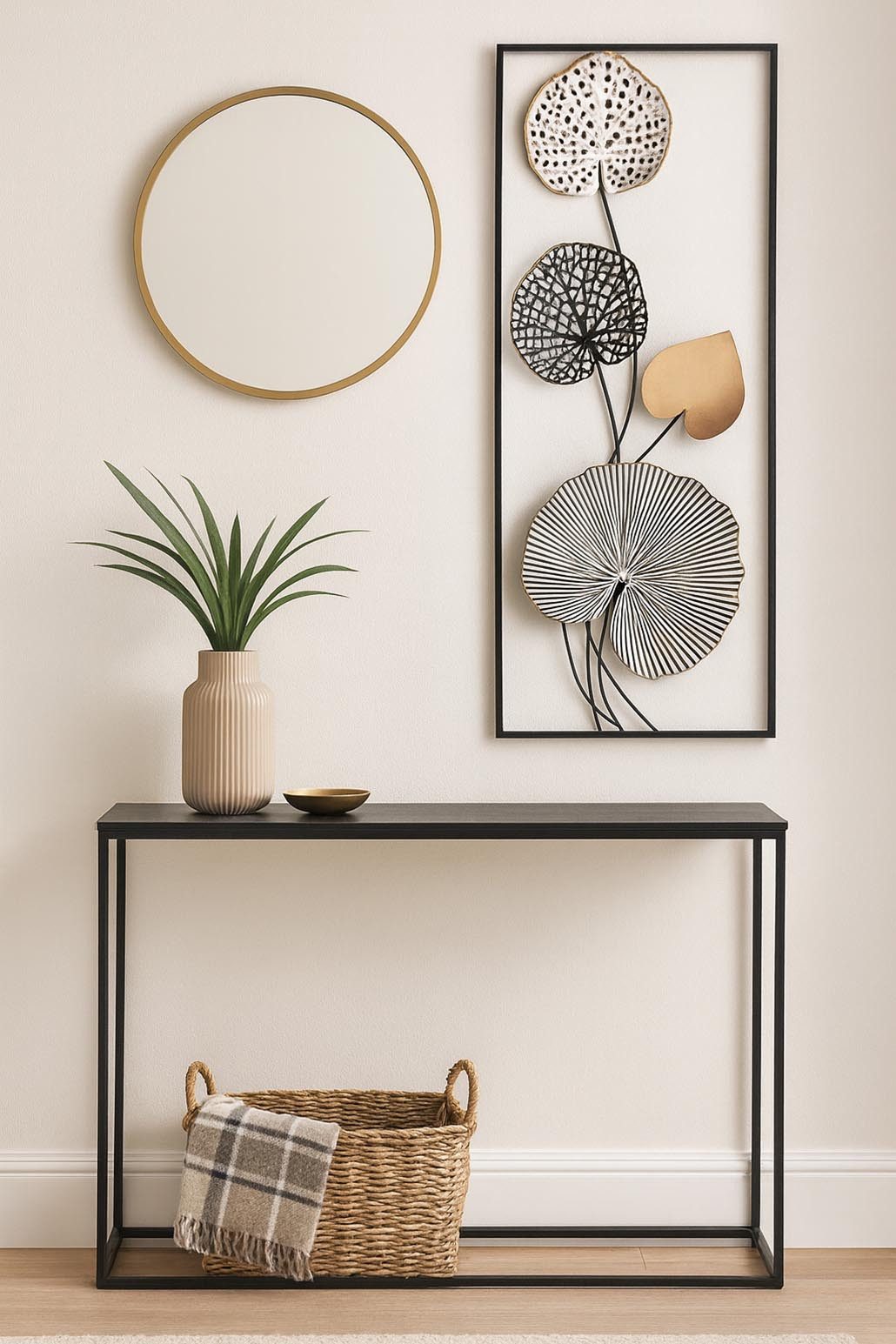 Kobolo Wandbild Wanddeko Metallbild - DAKARI - Metall 28x75x4 cm günstig online kaufen