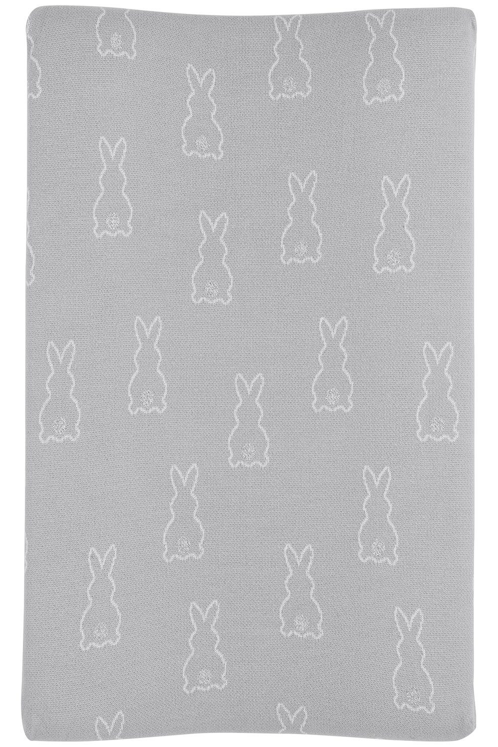 Meyco Baby Rabbit 50x70cm (1-tlg), Silver Wickelauflagenbezug