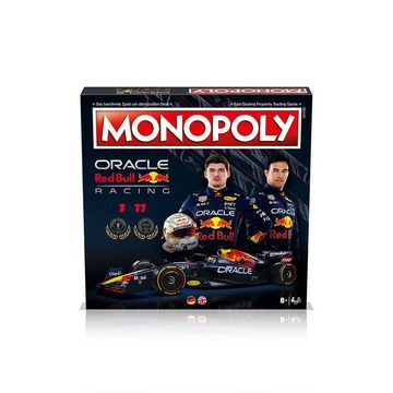 Winning Moves Spiel, Brettspiel Monopoly - Red Bull Racing (deutsch/englisch), komplett zweisprachig