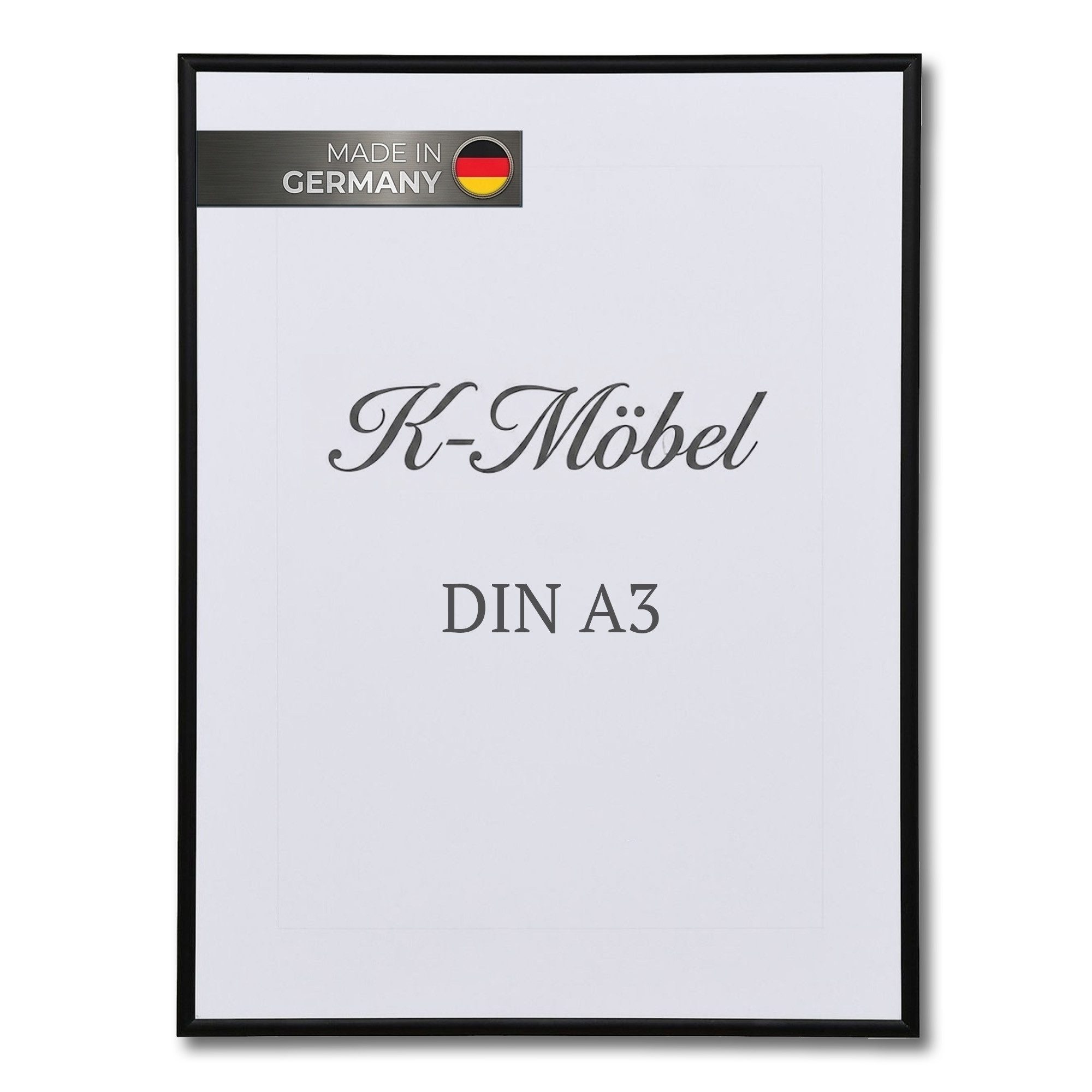 K-Möbel Bilderrahmen Alurahmen, für 1 Bilder, Made in Germany