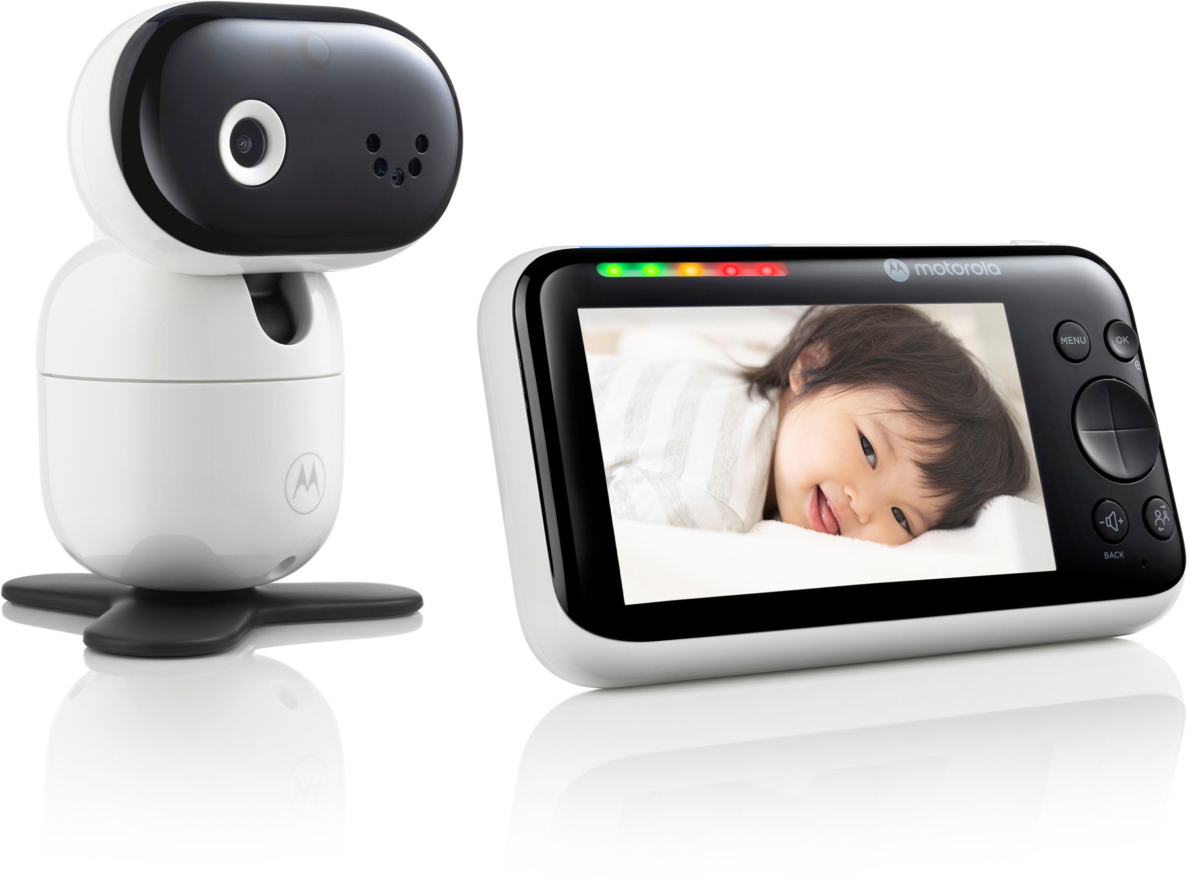 Babyphone Nursery Connect Motorola 1610 5-Zoll-Farbdisplay WiFi, PIP Video