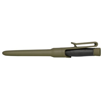 Morakniv Universalmesser Morakniv® Companion MG Grün feststehendes Messer mit Scheide, (1 St), Scheide inklusive