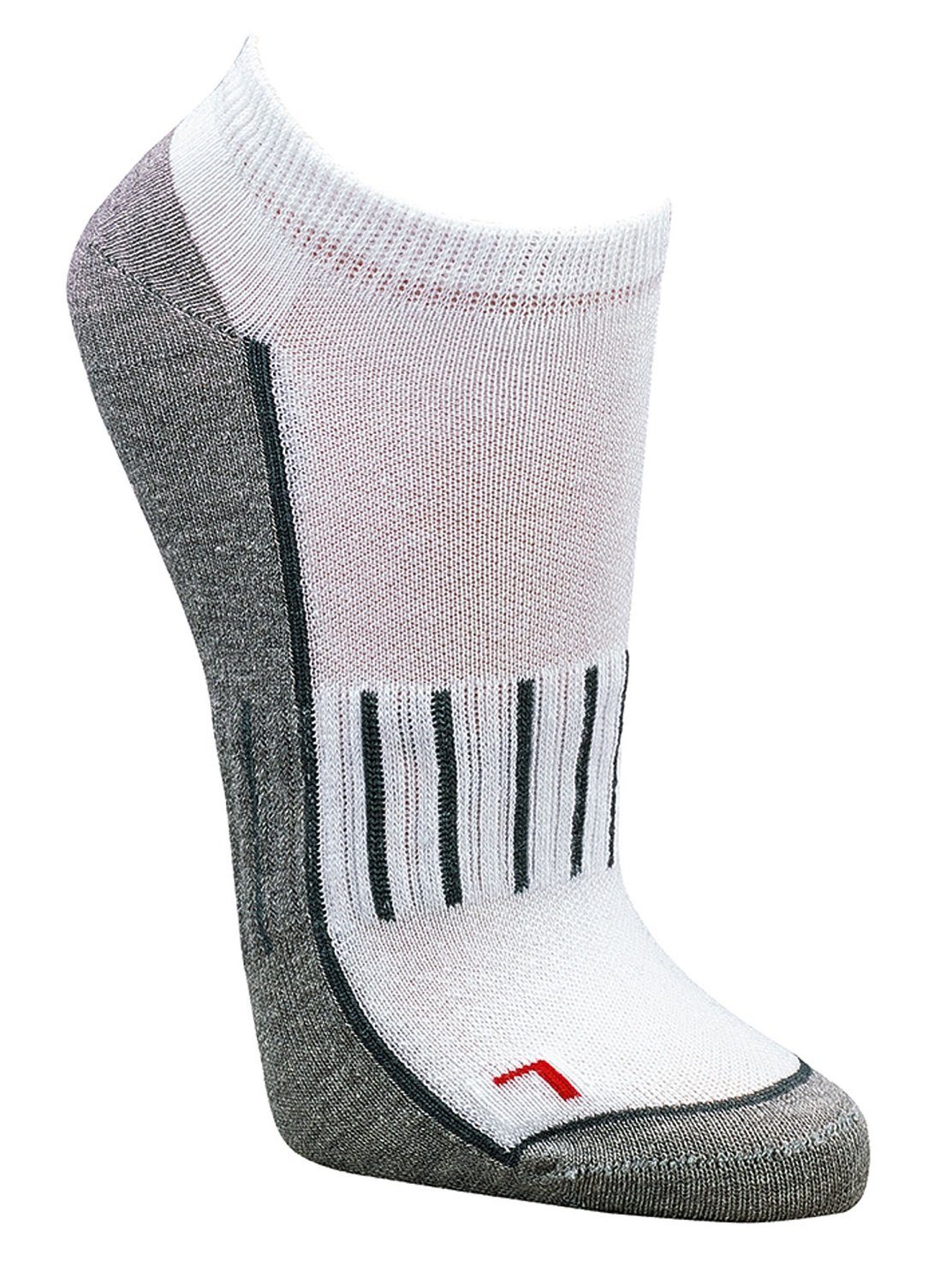 3er Wandersocken Sport 4 Bündel Sneaker Socks weiß Sportsocken 3 Socks (3-Paar, Fun Paar)