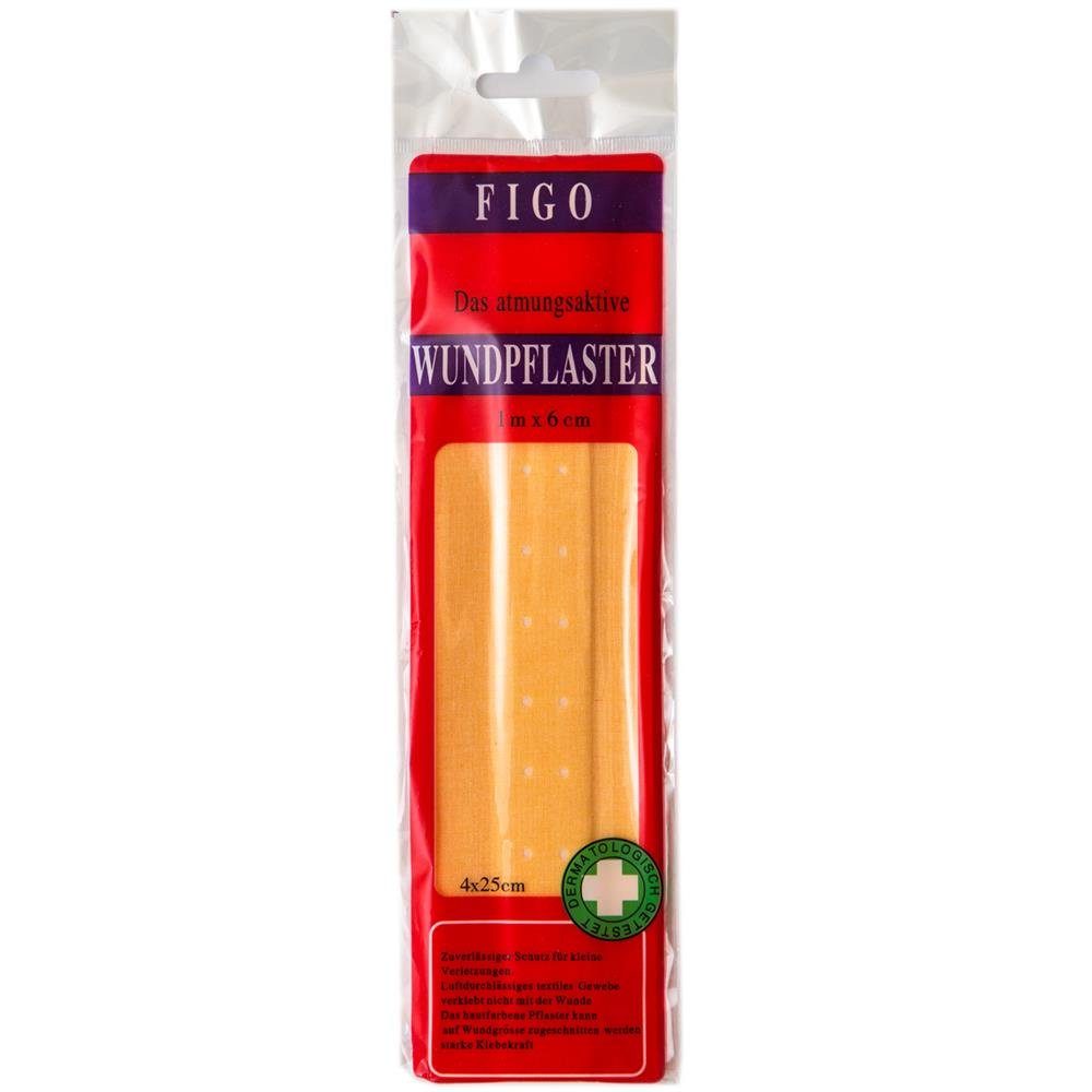 varivendo Wundpflaster Wundpflaster atmungsaktiv, 10 Meter, 10er Set Weiß (Stück, 10 St., Wundpflaster), Pflaster Erste-Hilfe Wundverband Wundschnellverband Verband