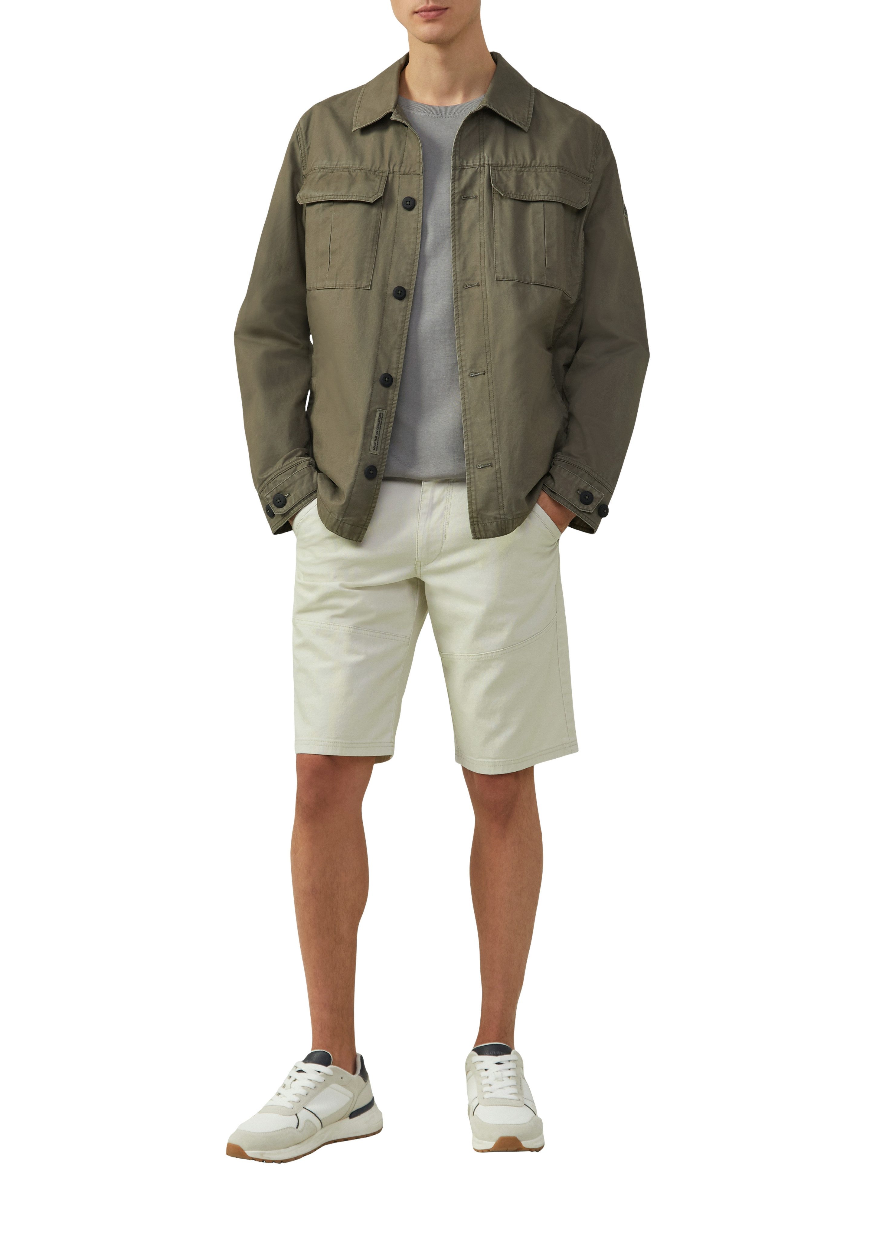 s.Oliver Bermudas Sommerhose mit Naht Details günstig online kaufen