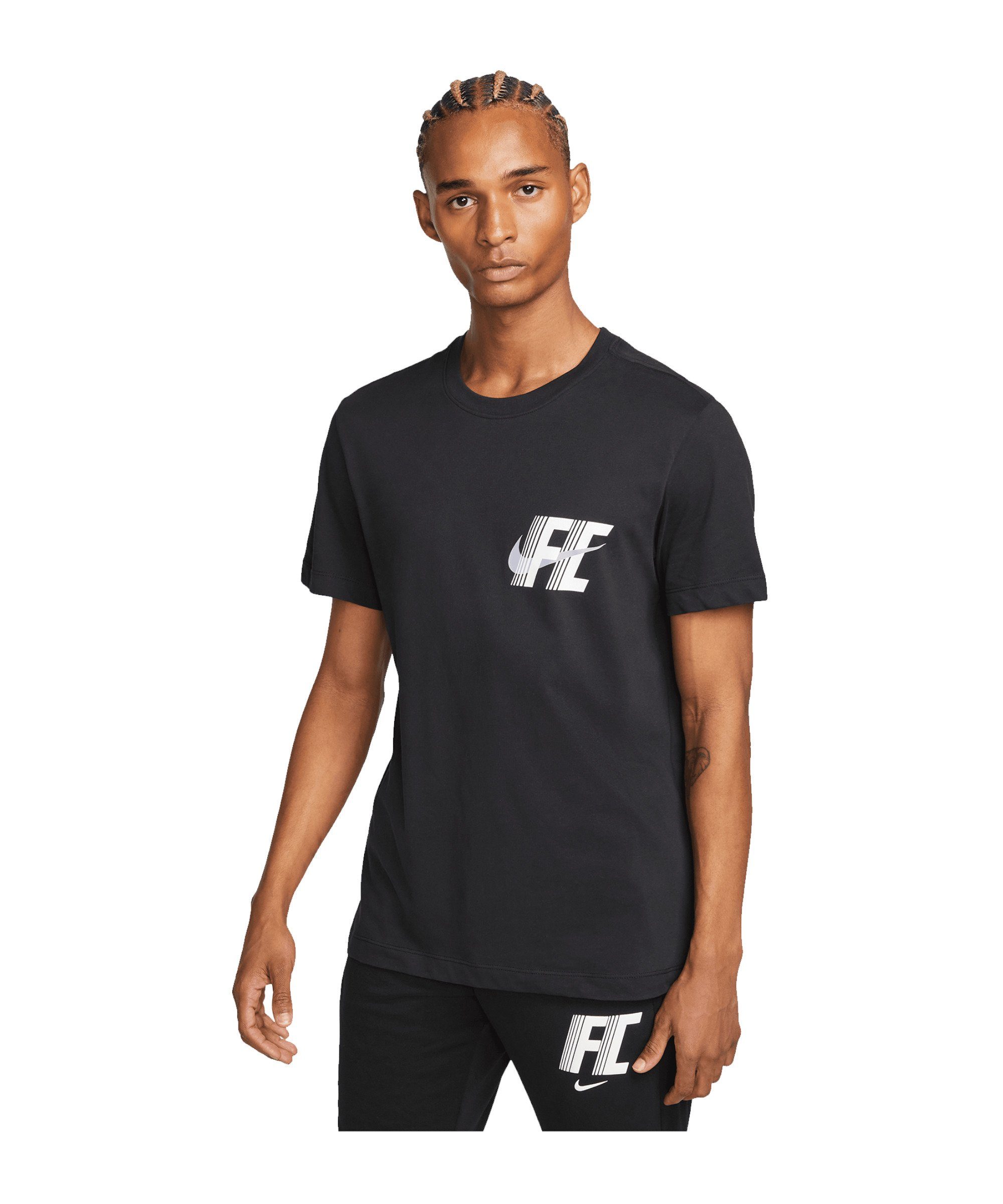 T-Shirt F.C. schwarz T-Shirt default Nike Sportswear