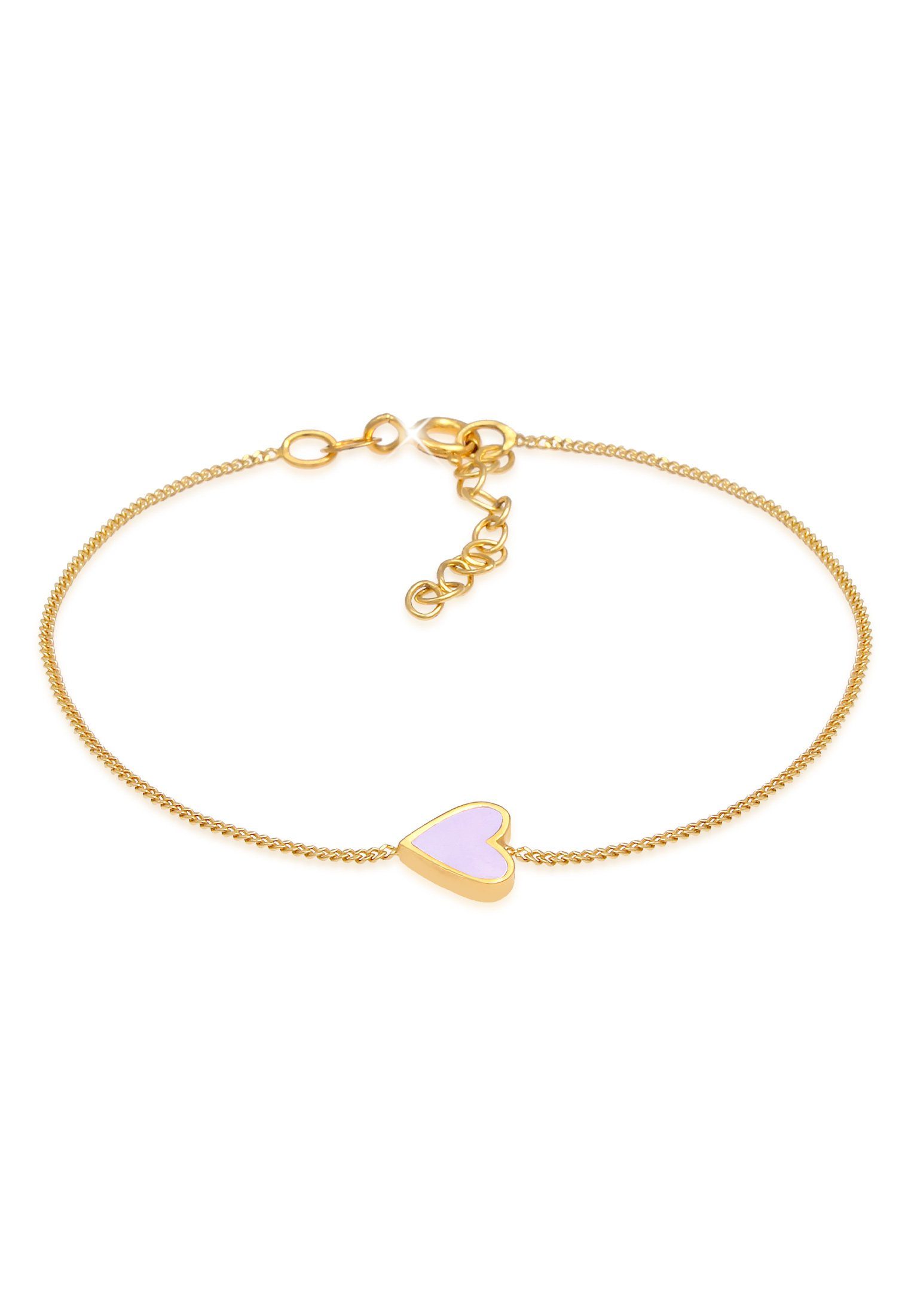 Armband Herz Liebe Love Romantik Emaille 925 Silber