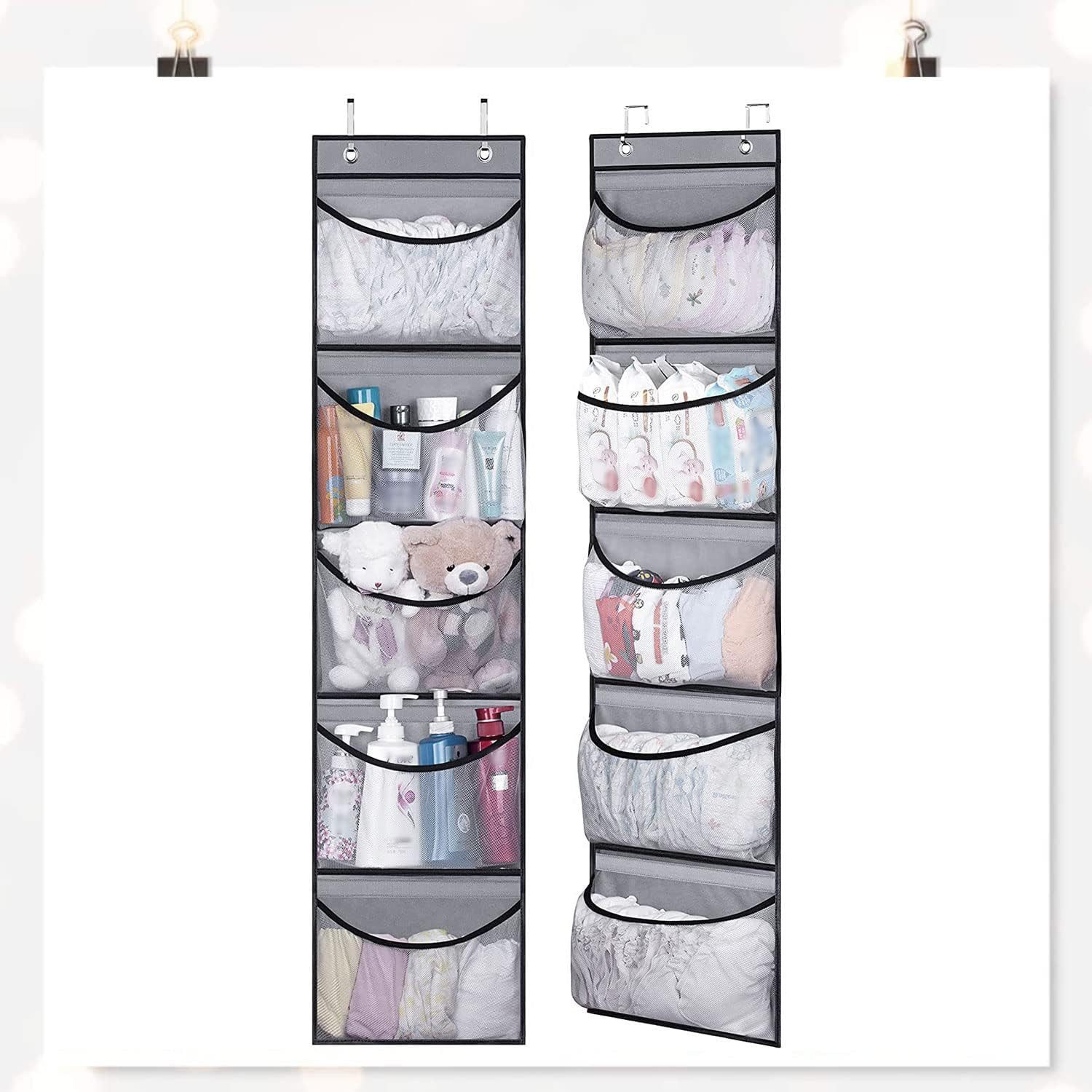 BlingBin Hängeregal Hängeregal 2 Stück Hängeaufbewahrung günstig online kaufen