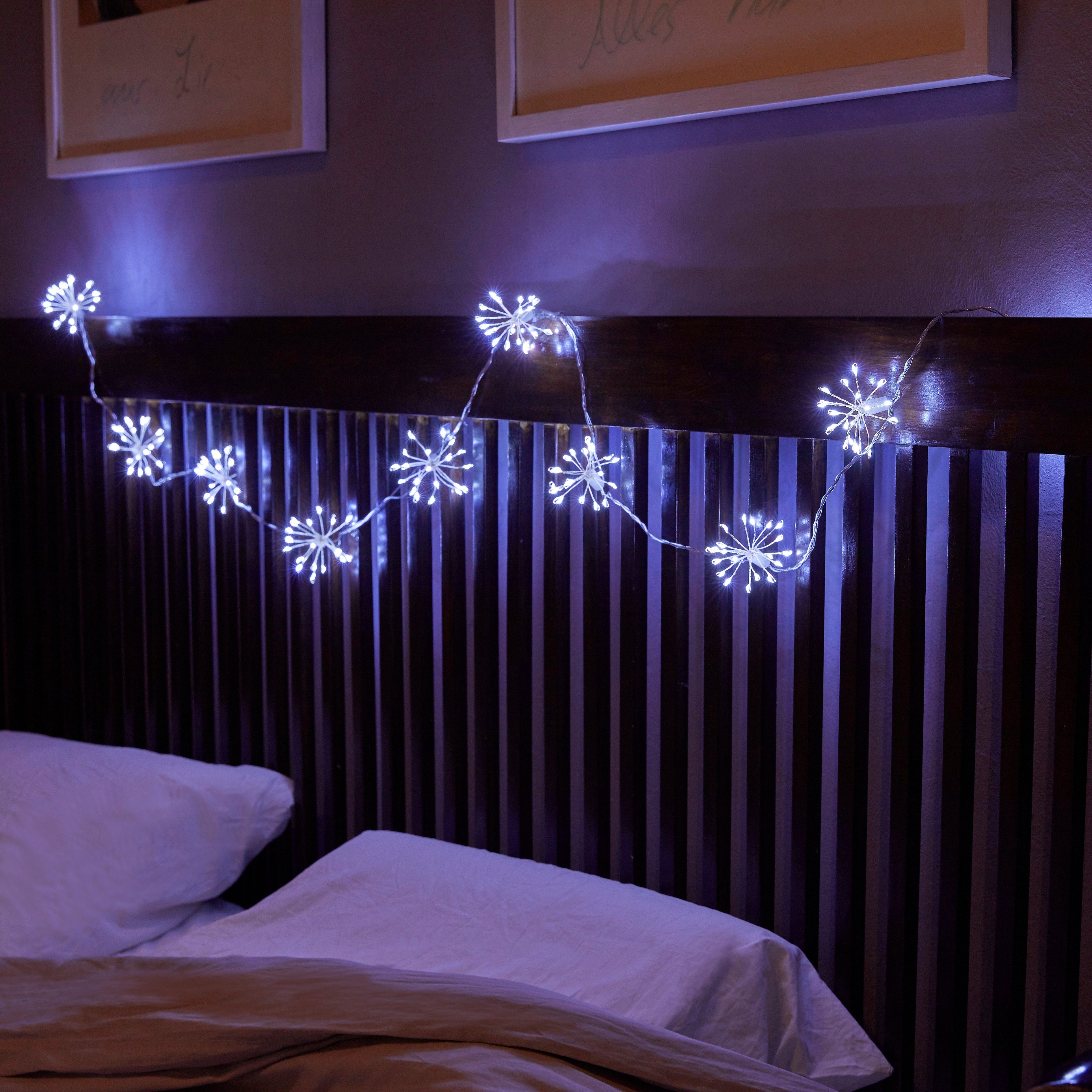 Northpoint LED-Lichterkette LED Lichterkette 200 LED Weihnachten Sparkling Leuchtball 180cm lang – Bild 4 von 5