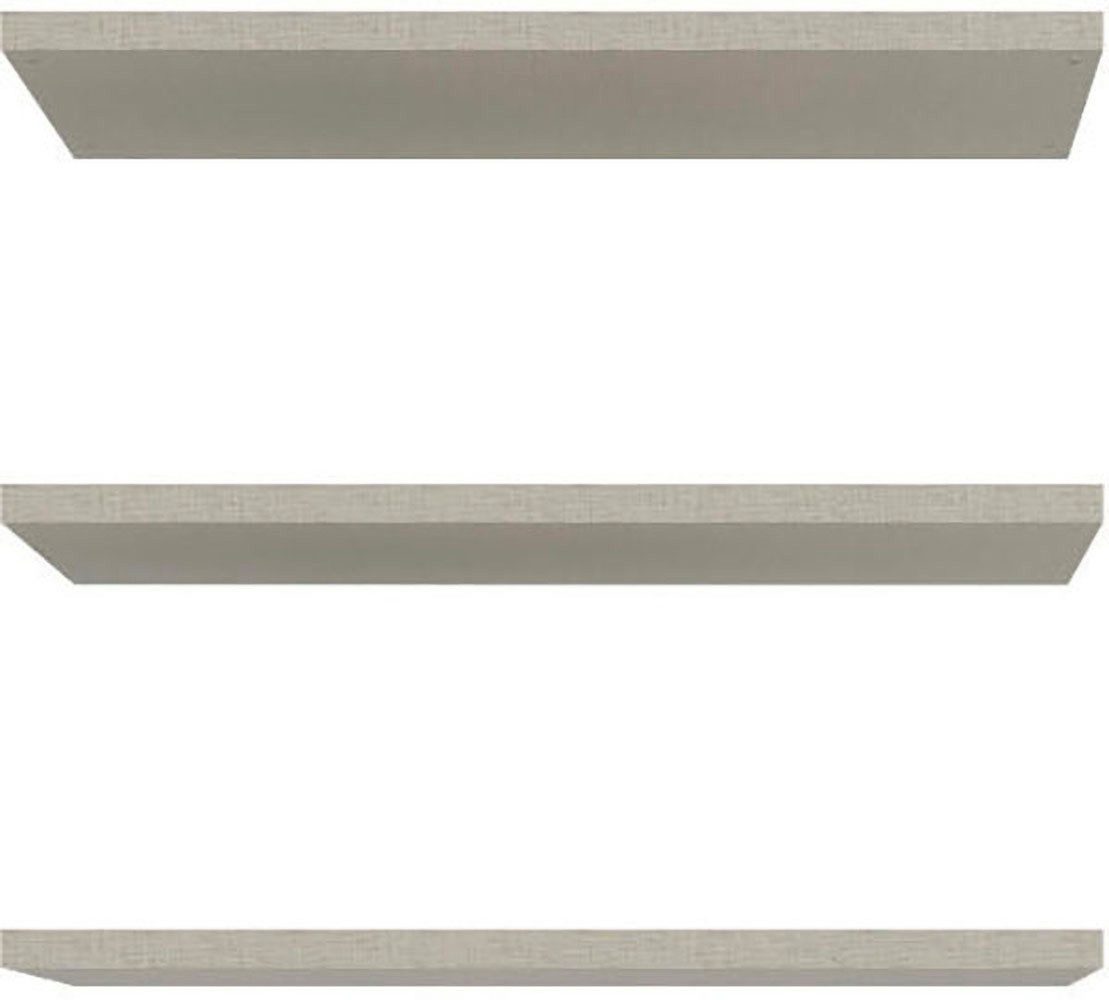 FORTE Einlegeboden (Set, 3 St., 3-er Set), Einlegeboden 3er Set, Textilstruktur, Breite 42,2 cm