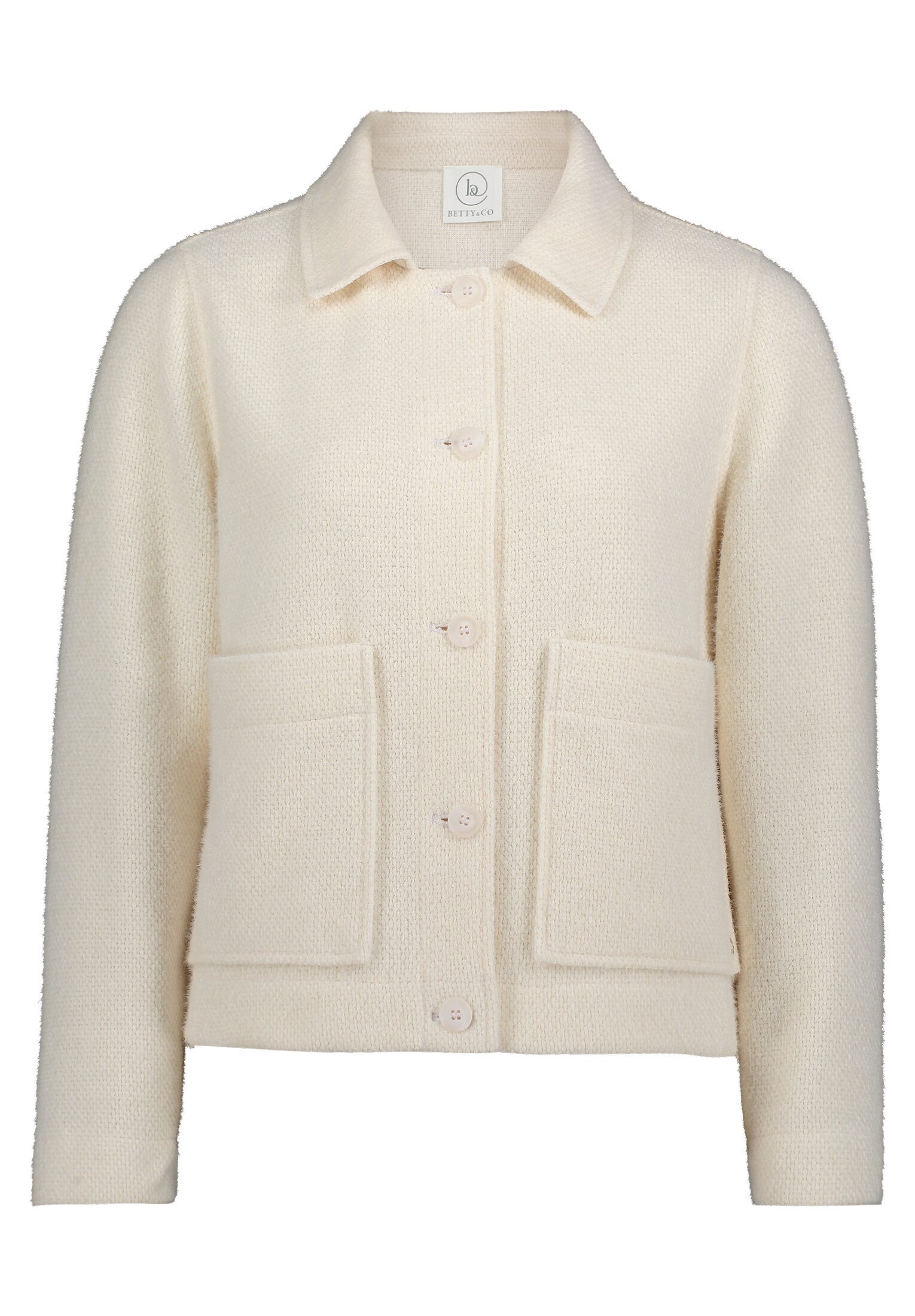 Betty&Co Canvasjacke Damen mit Kragen