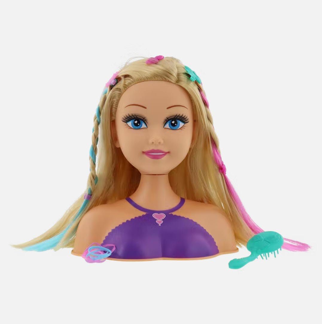 Spectrum Frisier- & Schminkkopf Chloe Girls Stylingkopf mit Zubehör Frisier günstig online kaufen