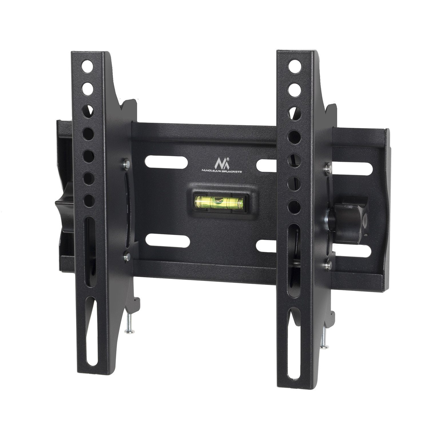 Maclean TV-Wandhalterung MC-667, (bis 42,00 Zoll, Neigbar; integr. Wasserwaage)