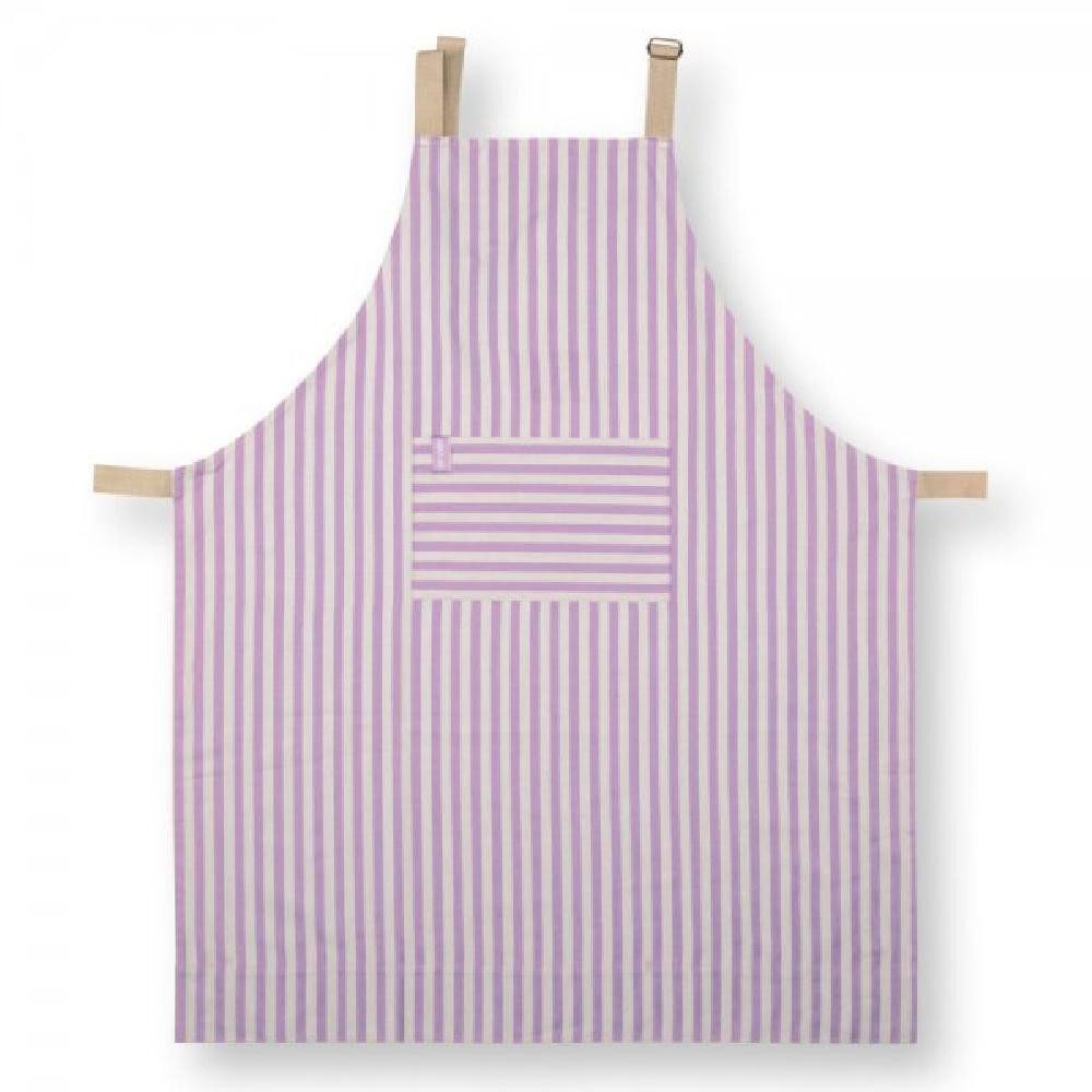 PiP Studio Kochschürze Küchenschürze Stripes Lila
