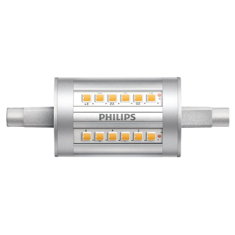 Philips LED-Leuchtmittel 3000K warmweißes Licht, R7s, Warmweiß