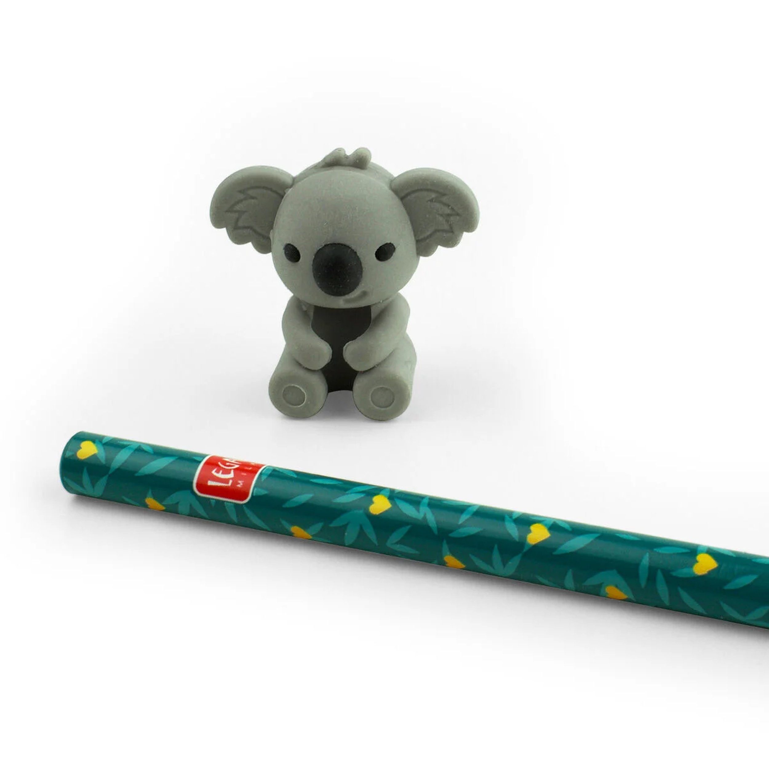 Legami Bleistift Bleistift mit Radiergummi Koala – 18 cm Länge