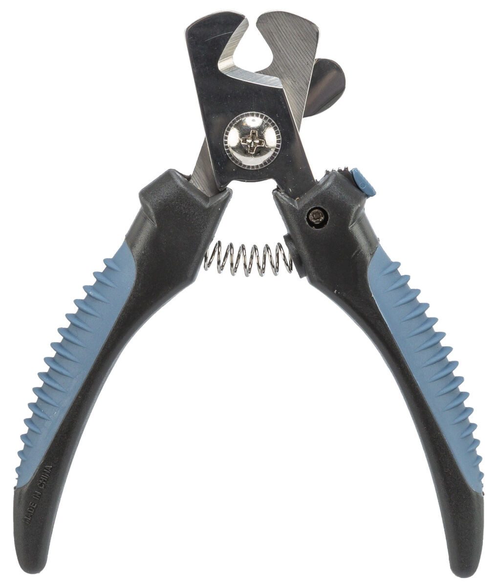 TRIXIE Krallenschneider Krallenschere - dunkelgrau/blau - 13 cm