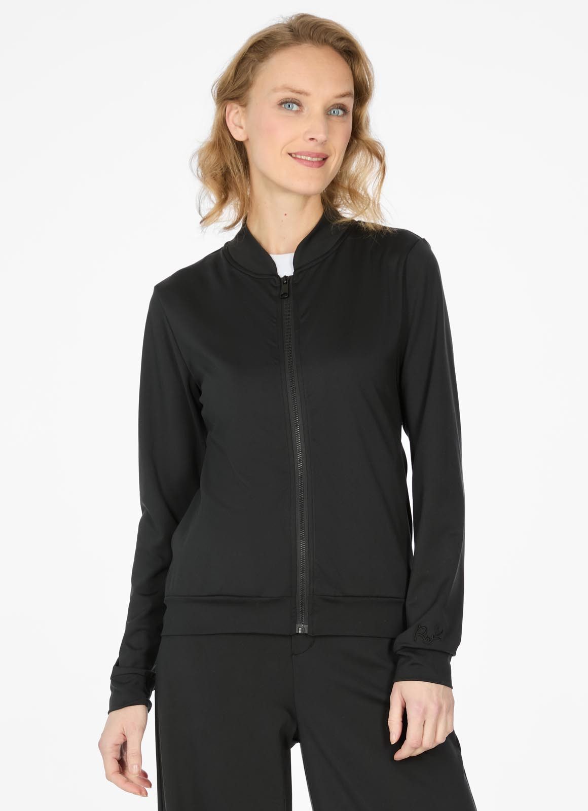 Ragwear Sweatjacke KENNIE aus elastischem Interlock-Jersey mit softem Finish