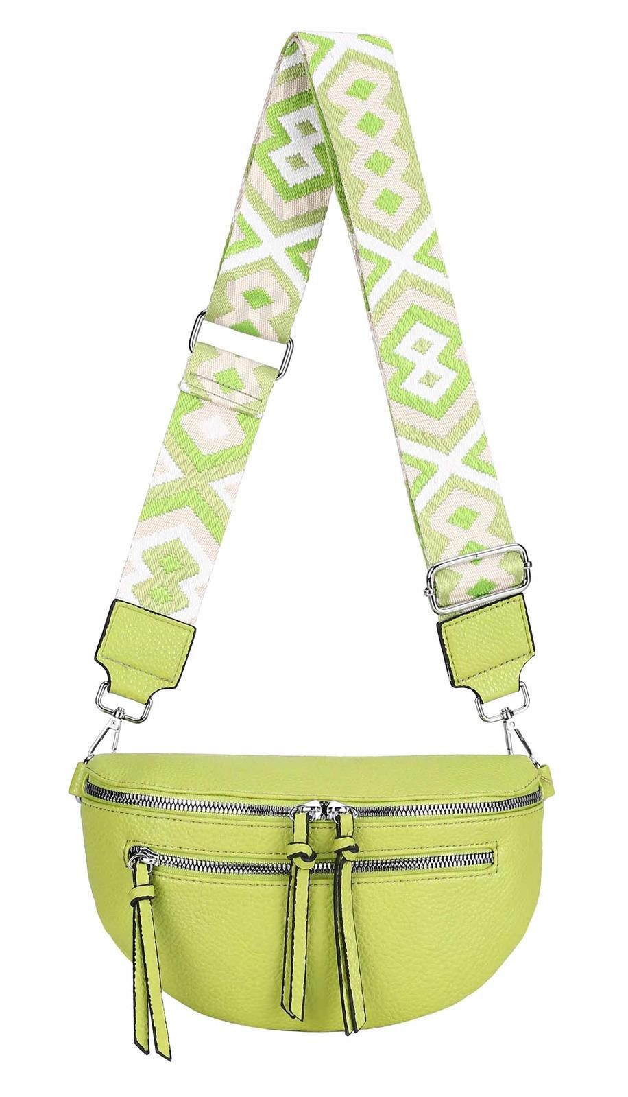 ITALYSHOP24 Schultertasche Damen Gürteltasche Umhängetasche CrossBody günstig online kaufen