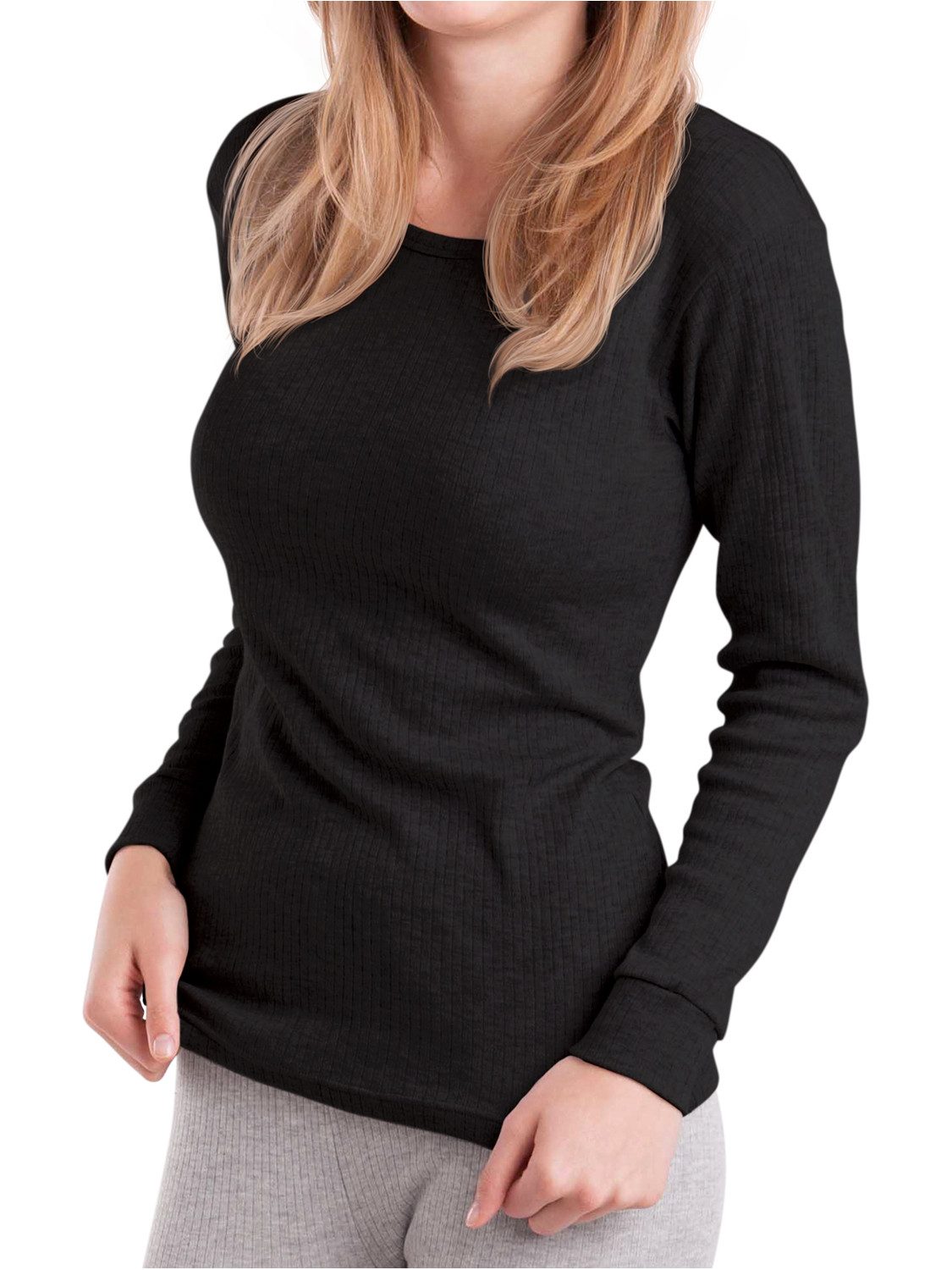 Funktionshemd Damen Thermo Funktions Unterhemd - Langarm