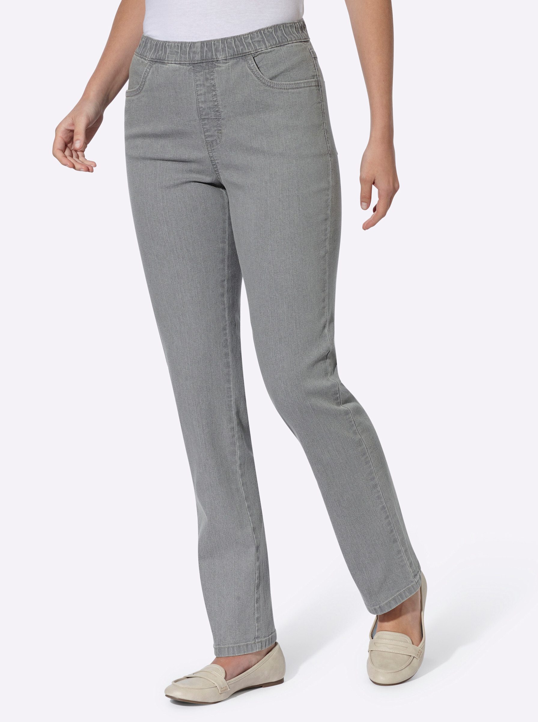 Sieh an! Bequeme Jeans Jeans komfortabel