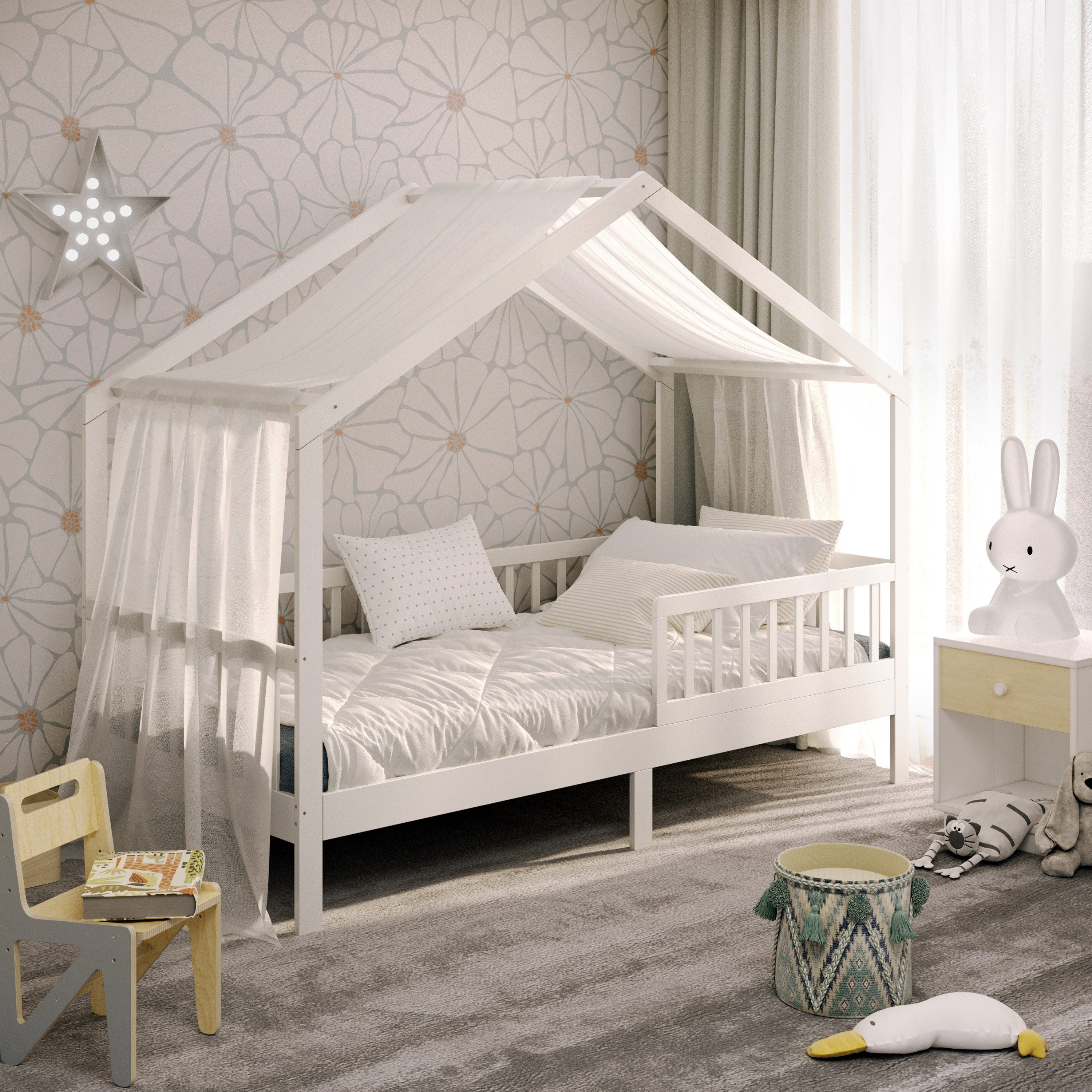Kinderbett Hausbett Davi