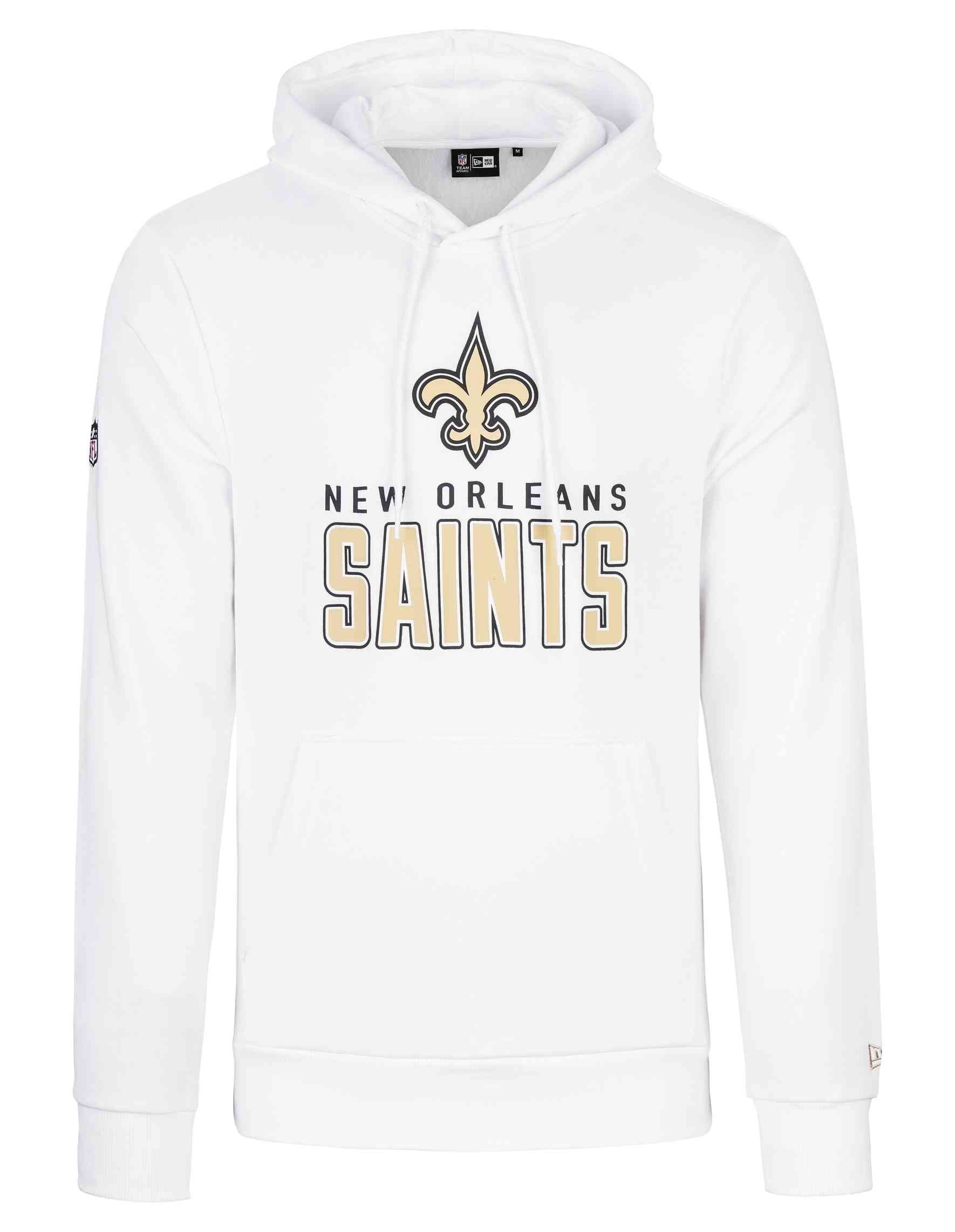 New Era Hoodie NFL New Orleans Saints Team Logo and Name