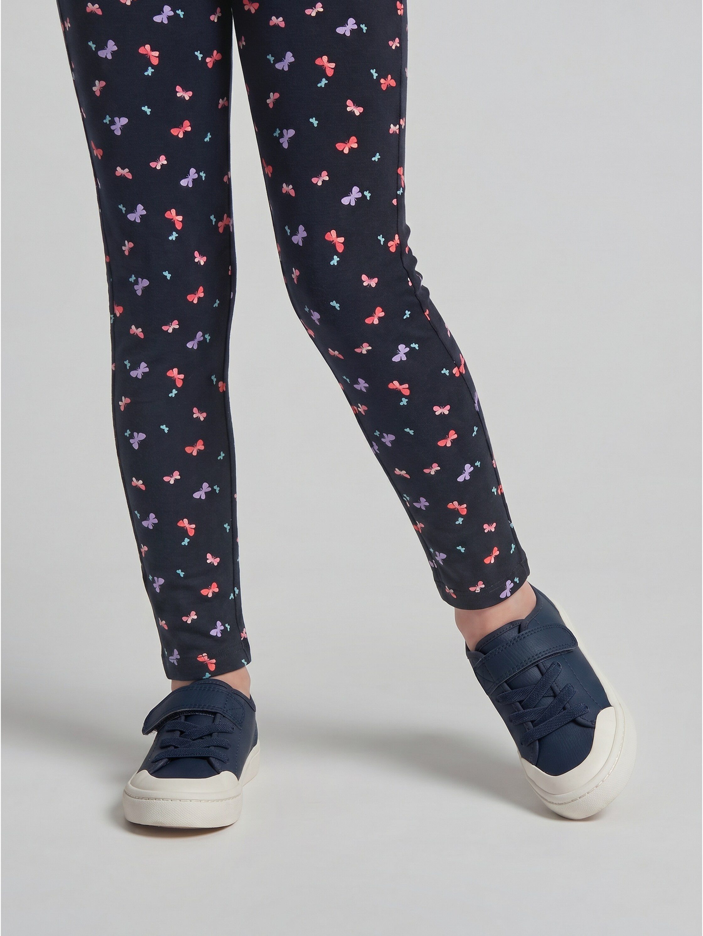 TOM TAILOR Leggings 2er Pack unifarben und gepunktet, für Girls – Bild 4 von 5