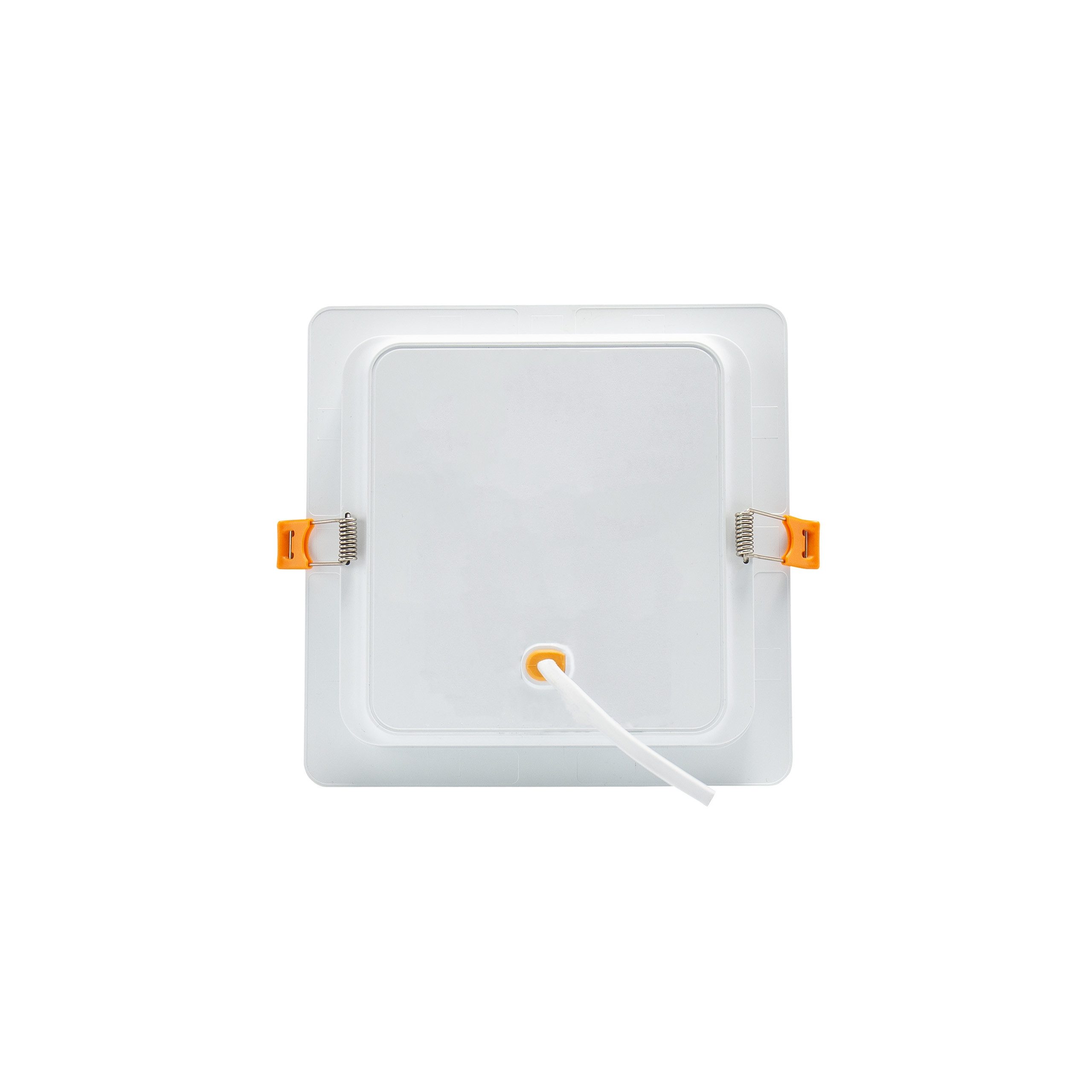 Spectrum LED Panel LED Panel Einbauleuchte 18W 2200lm Badezimmerleuchte IP54 Warm 3000K, Leuchtmittel fest integriert, Warmweiß, Wasserfest, IK06