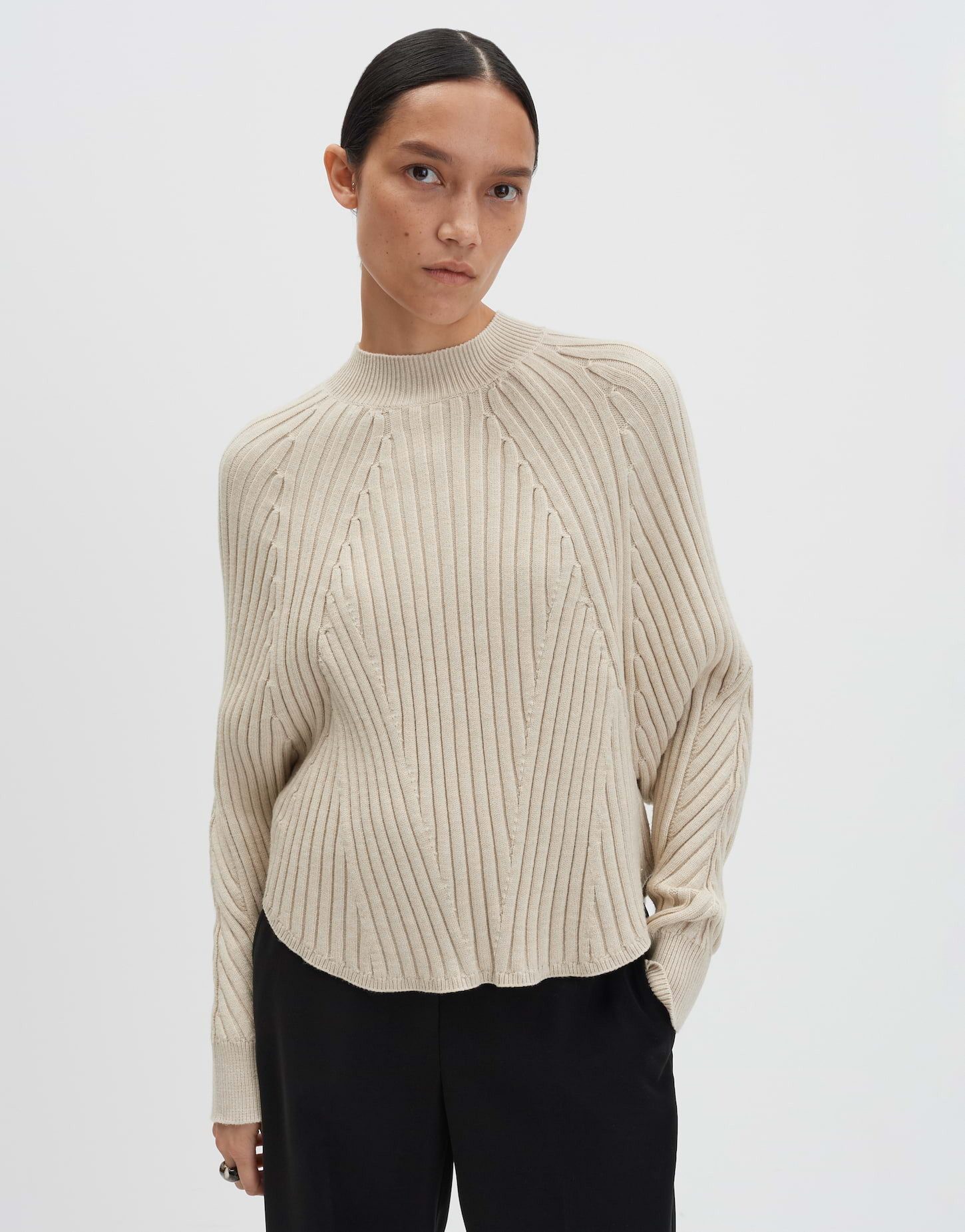 someday Strickpullover TOUANN Rippstrickpullover aus ECOVERO™ günstig online kaufen
