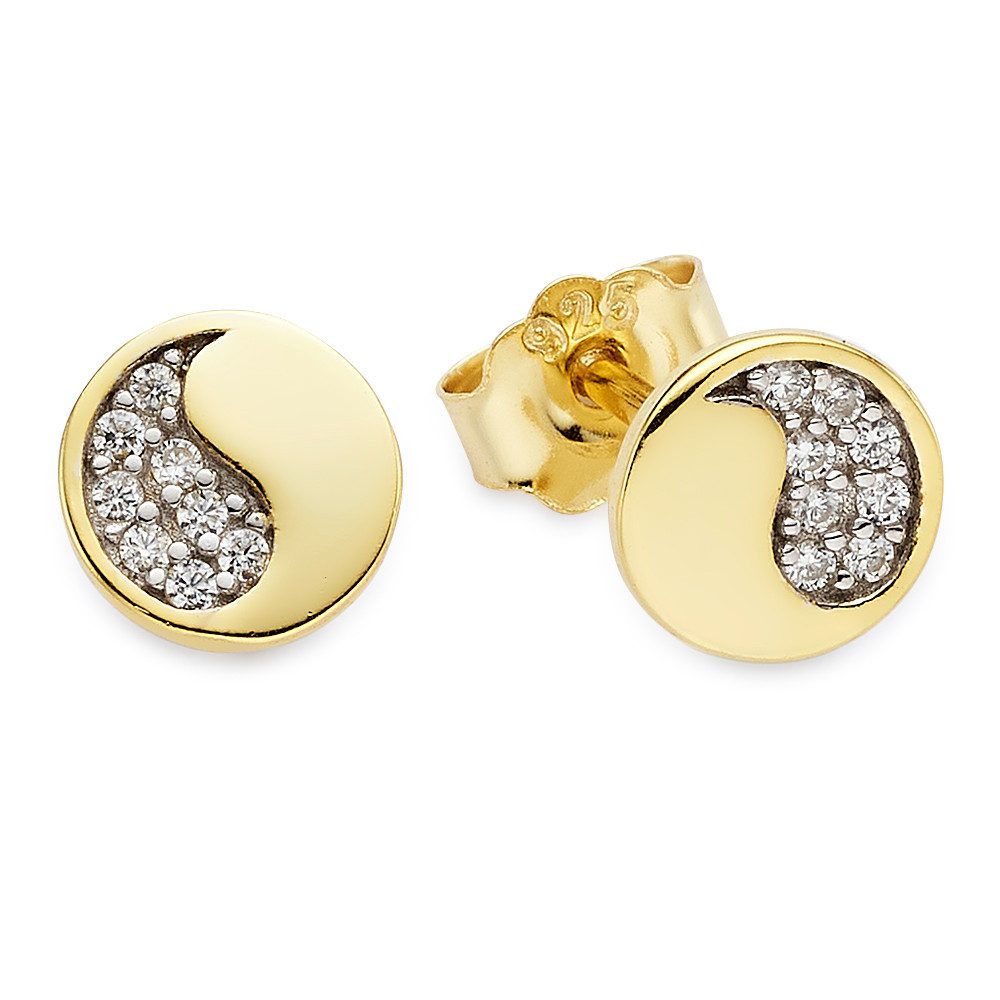 Aniston JEWELRY & WATCHES Paar Ohrstecker Schmuck Geschenk Silberohrringe, mit Zirkonia (synth)