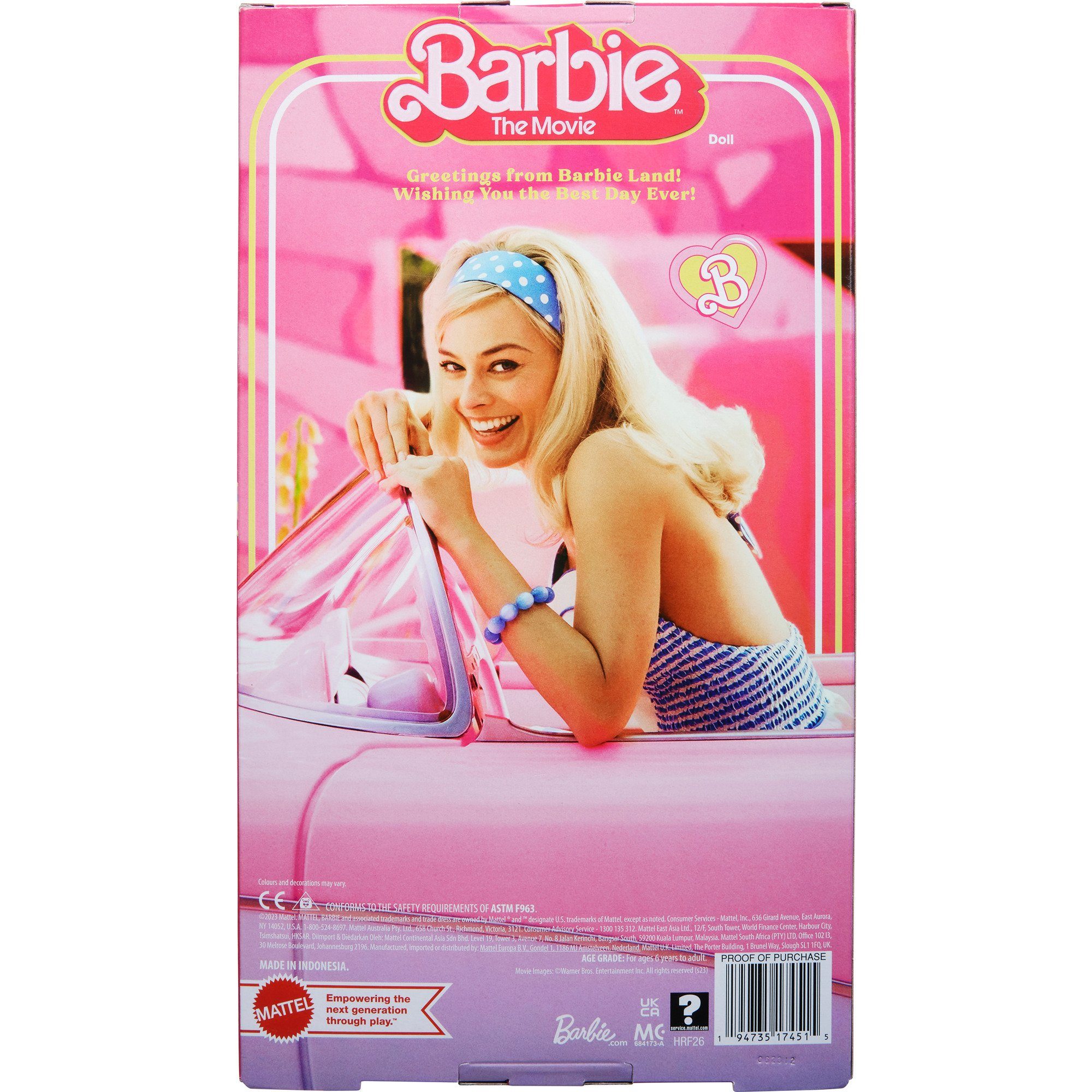 Barbie The Movie Margot Robbie Babypuppe Mattel® - als Barbie