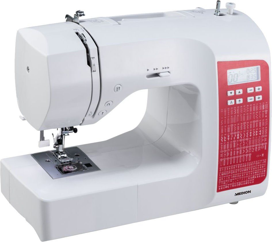 Medion® Computer-Nähmaschine MD 18080, Freiarm- Funktion