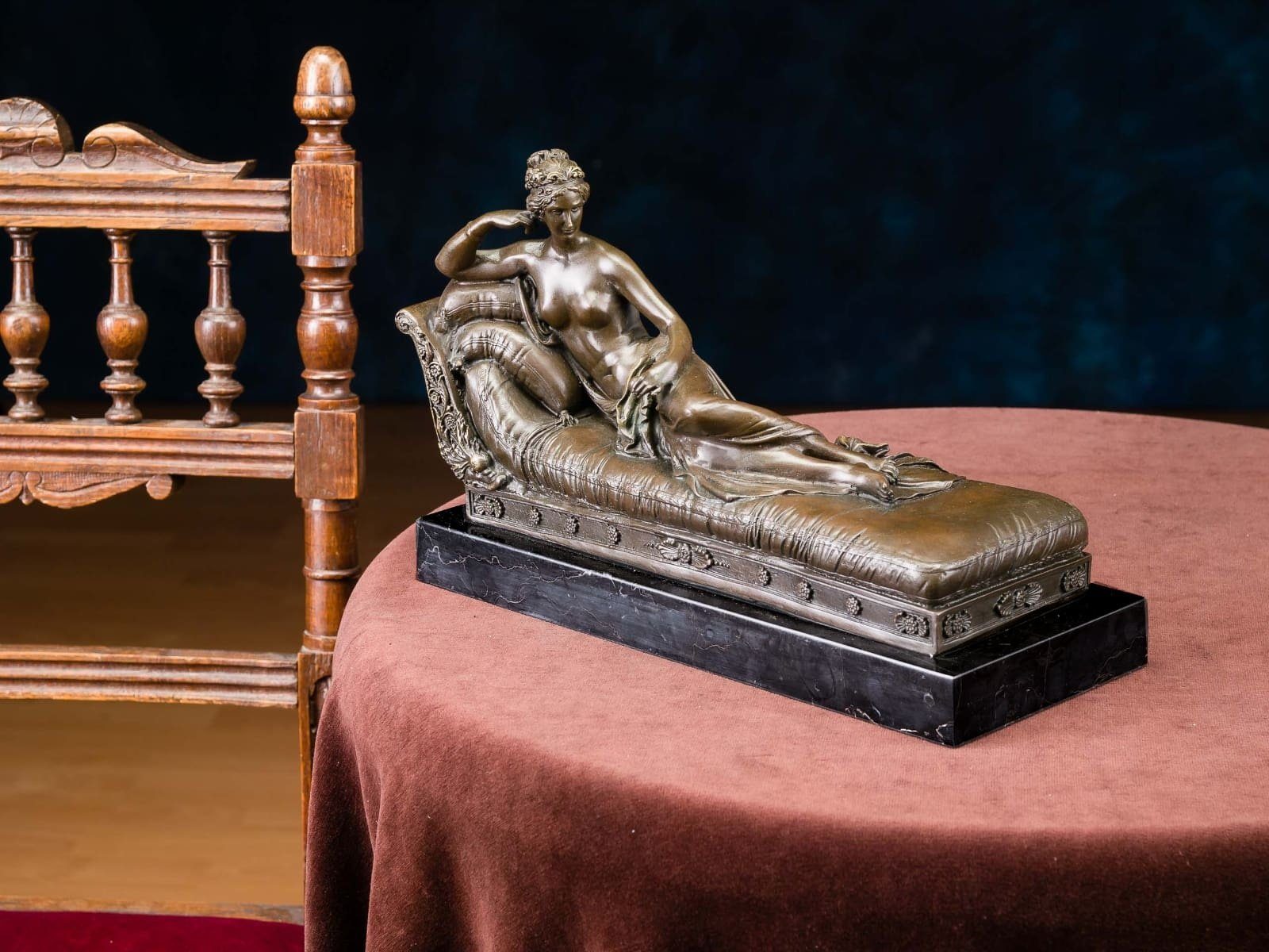 Bronzeskulptur nach Canova Venus Skulptur Bronzefigur Ant Aubaho Bronze Skulptur Figur