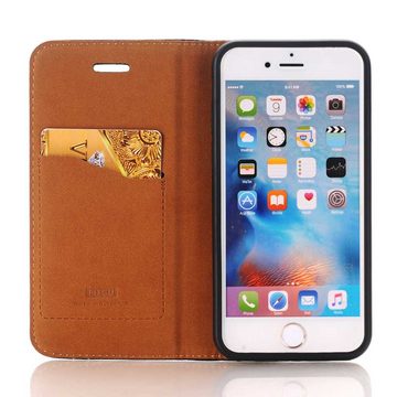 FITSU Handyhülle Handyhülle für iPhone 8 Hülle, Handytasche 4,7 Zoll, Flipcase für iPhone 8 Schutzhülle, Handy Tasche mit Kartenfach