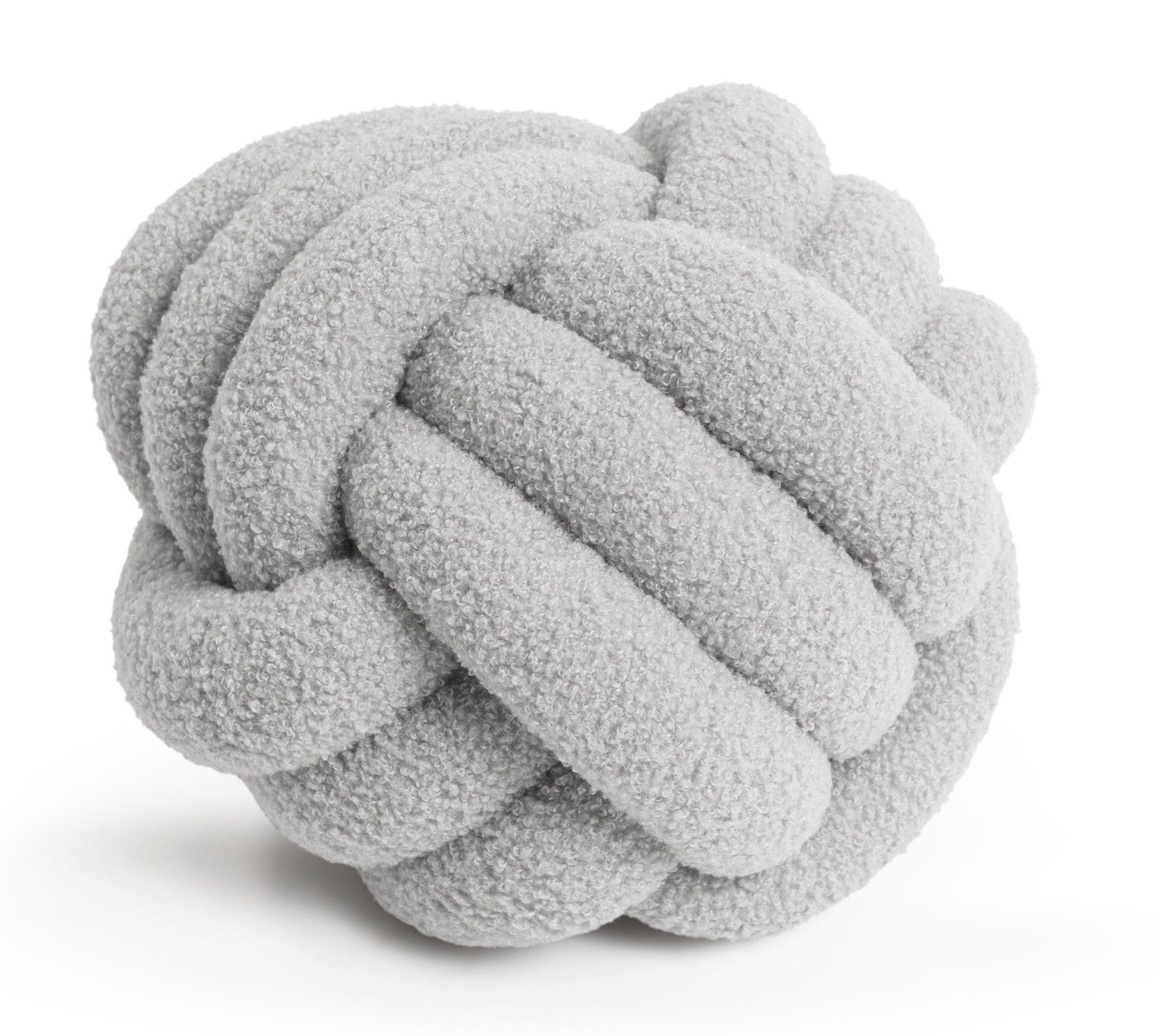 Magma Heimtex Декоративные подушки gefülltes Подушки Knoten 'Nodi' ∅ 30 cm Grau