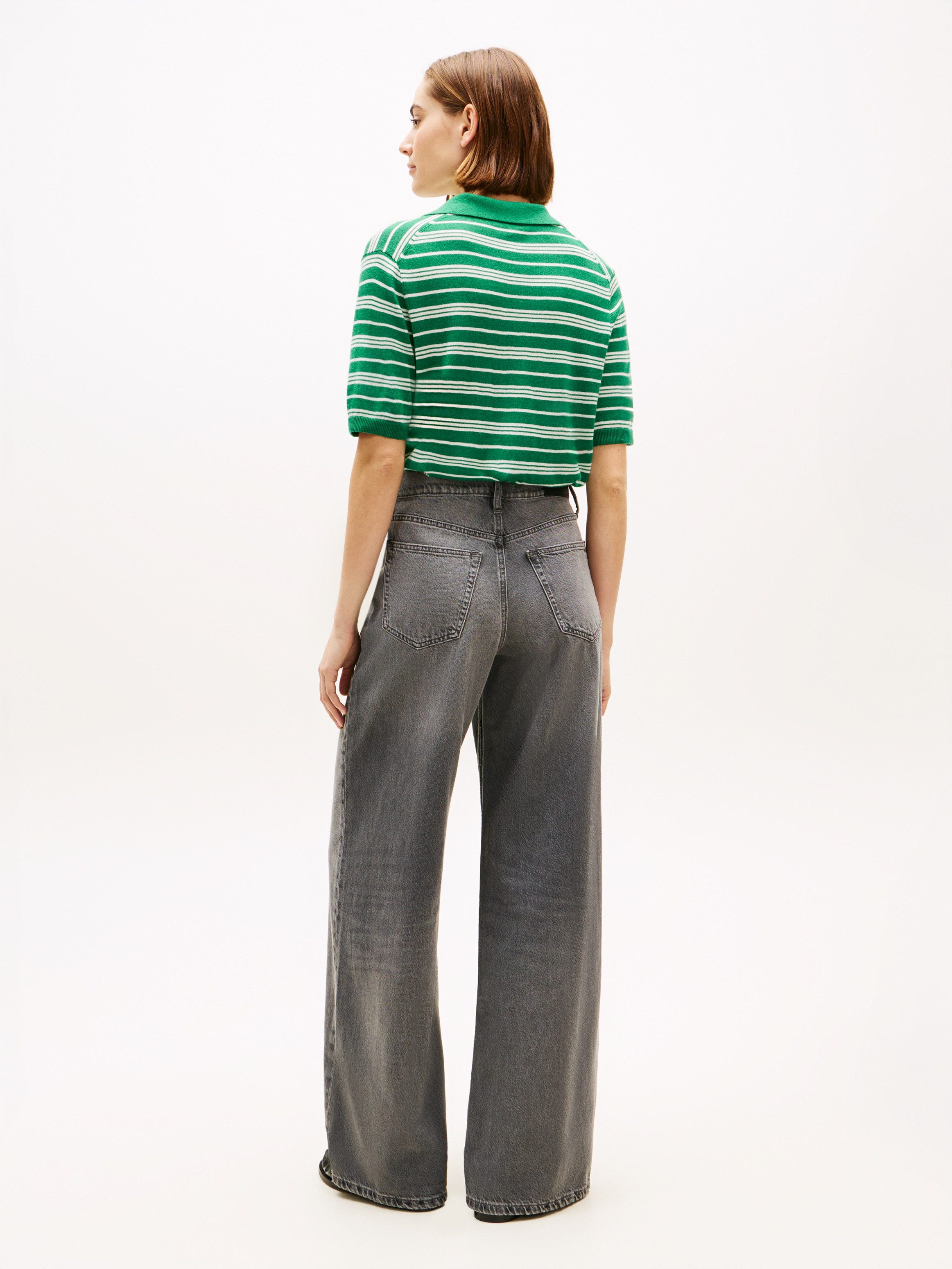 Tommy Hilfiger High-waist-Jeans DNM 70's WIDE LEG HW
