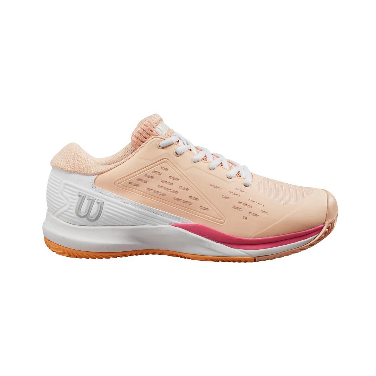 Wilson Rush Pro Ace Clay/Sandplatz 2024 pfirsischorange/weiss Damen Tenniss günstig online kaufen